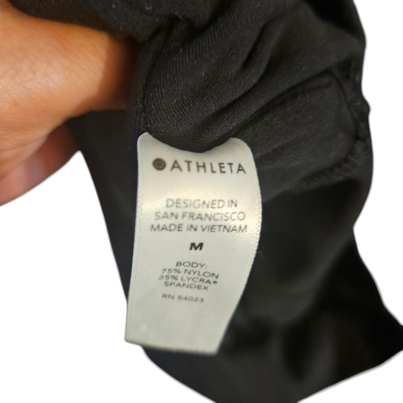 Designer Athleta Activewear Leggings - Stretch Fabric Size M Size 32" / US 10 / IT 46 - 4 Thumbnail