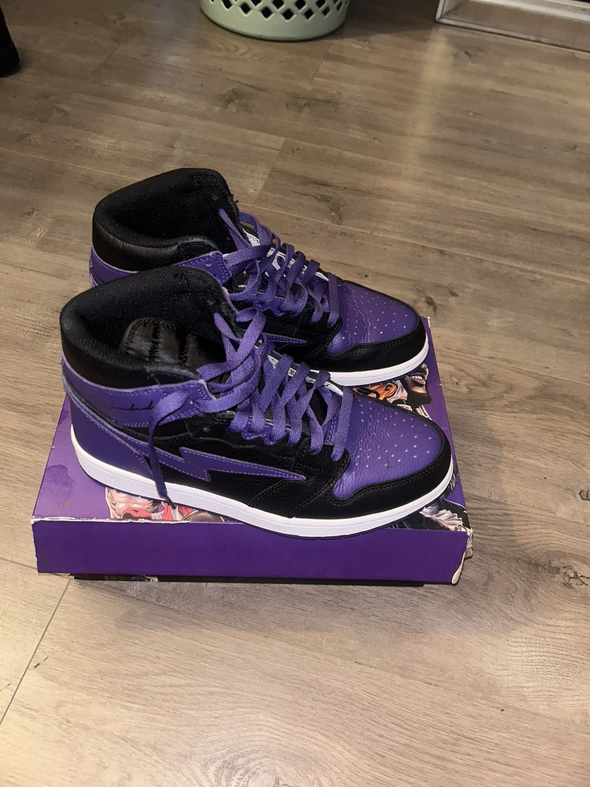 Other Black and purple OMI Size US 10 / EU 43 - 4 Thumbnail