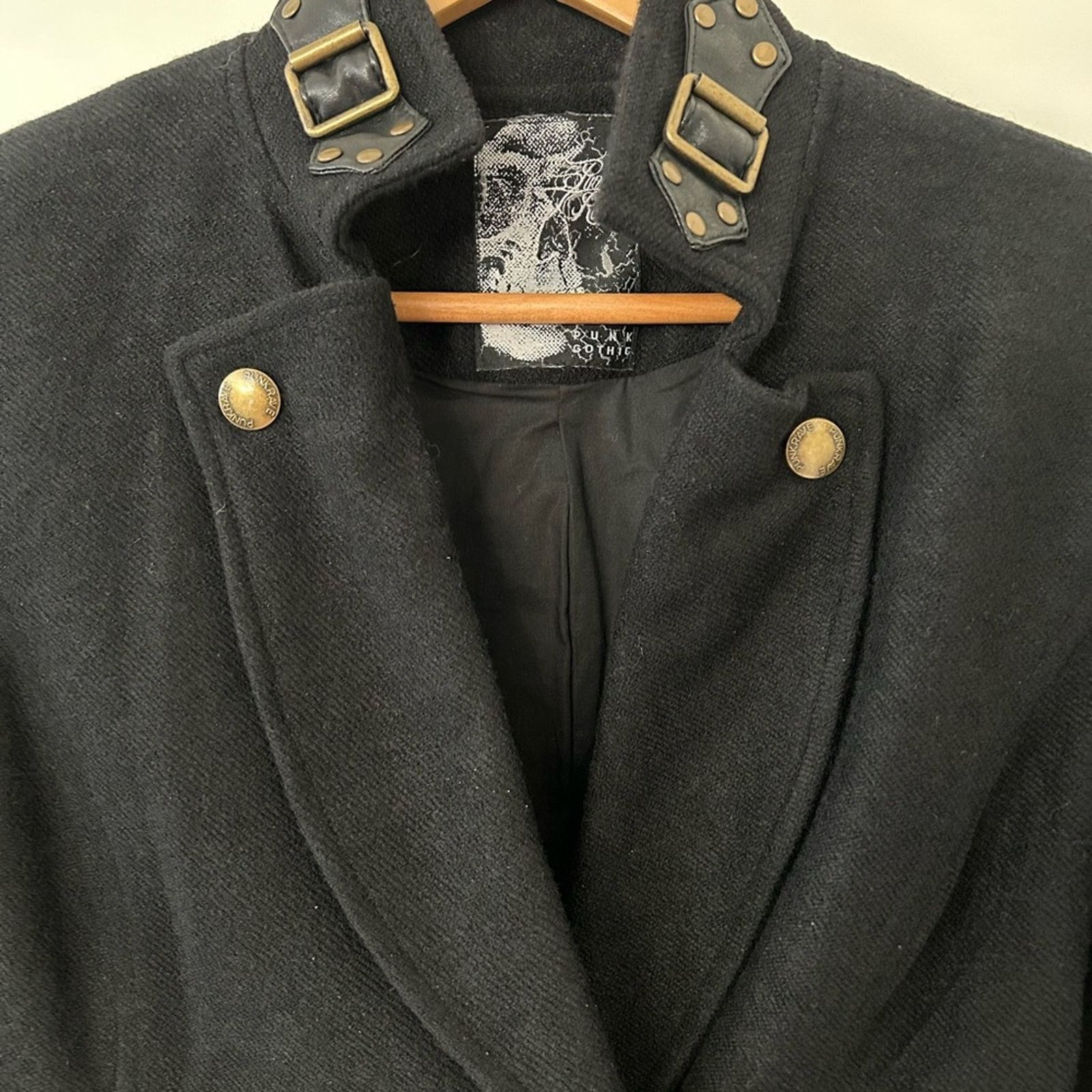 Other Punk Rave steampunk swallow tail leather trim unisex jacket Size US M / EU 48-50 / 2 - 2 Thumbnail
