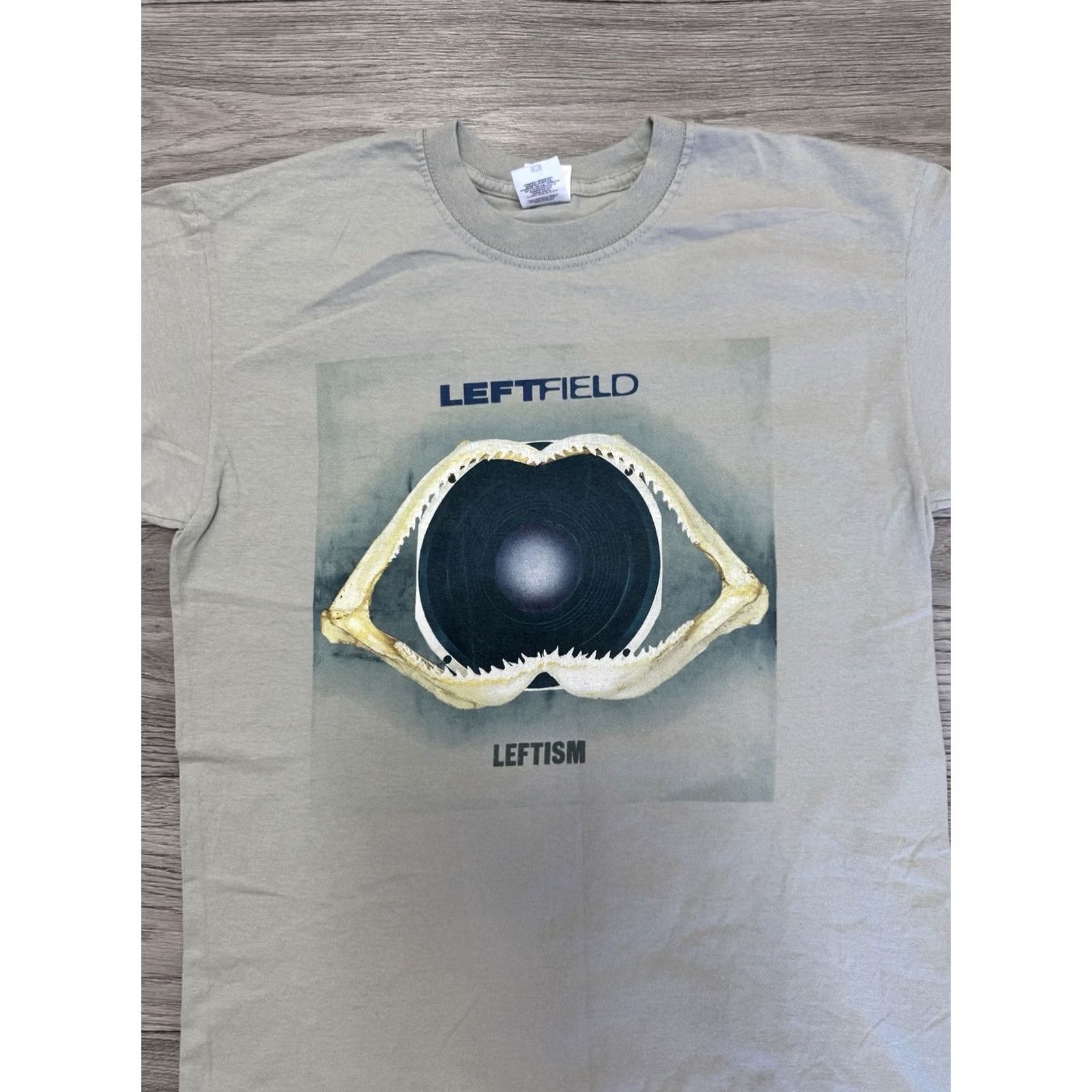 Fruit Of The Loom Leftfield Leftism 2022 UK Tour T-Shirt Gray M Size US M / EU 48-50 / 2 - 5 Thumbnail