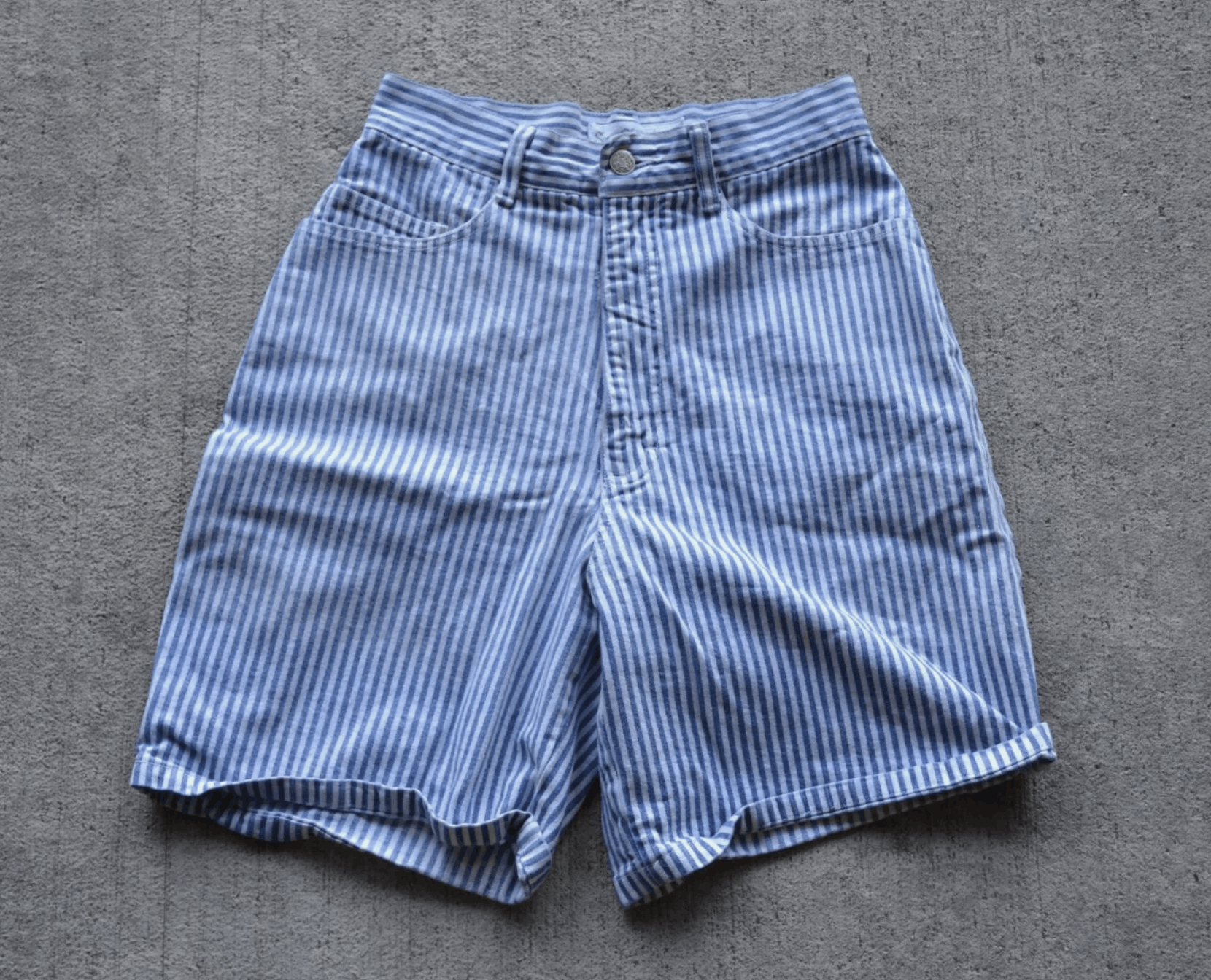Vintage state of the art shorts striped womens size 5 Size 28" / US 6 / IT 42 - 1 Thumbnail
