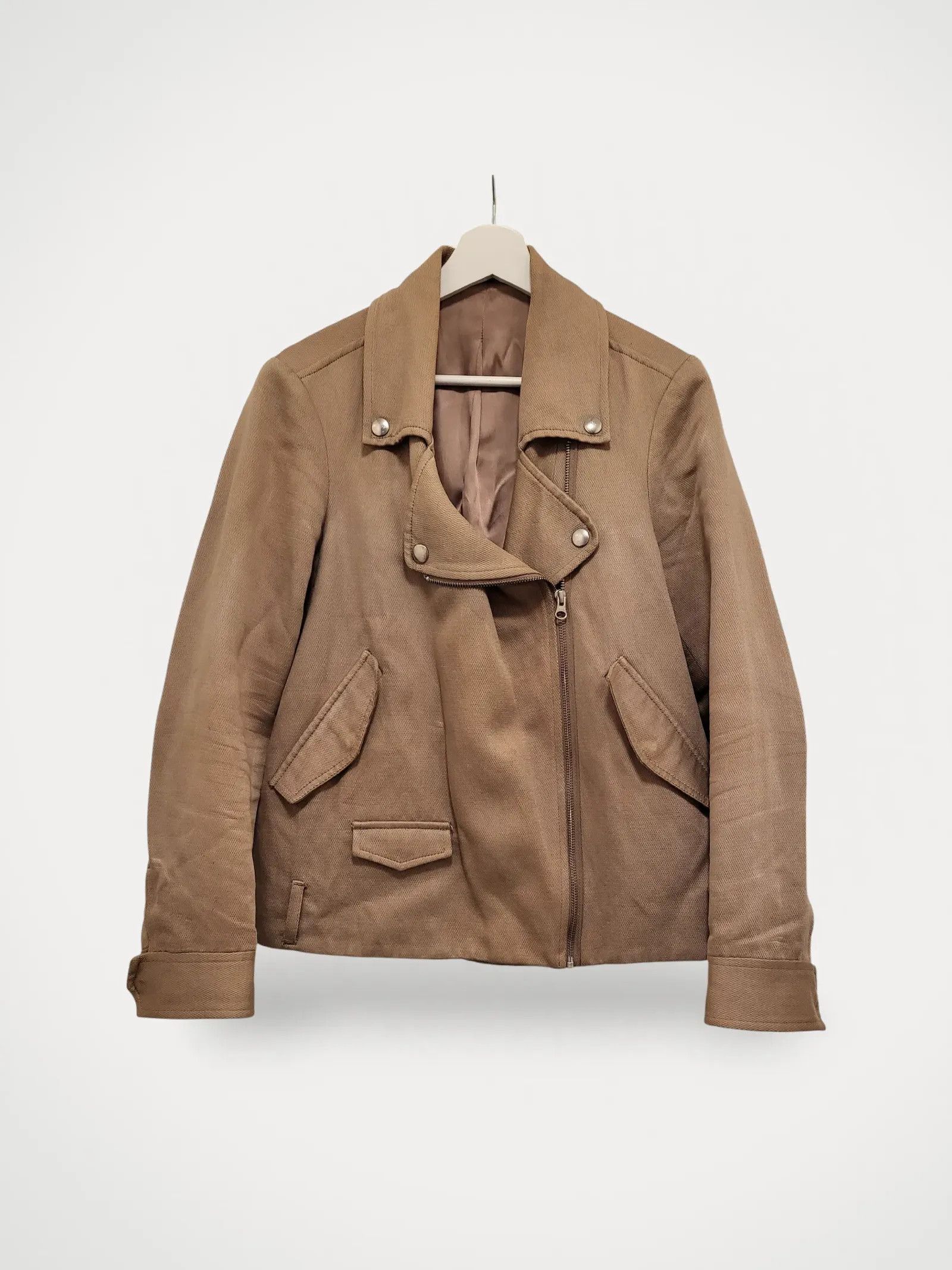 Filippa K Filippa K Tony Linen Biker Jacket Jacket Size L / US 10 / IT 46 - 1 Thumbnail