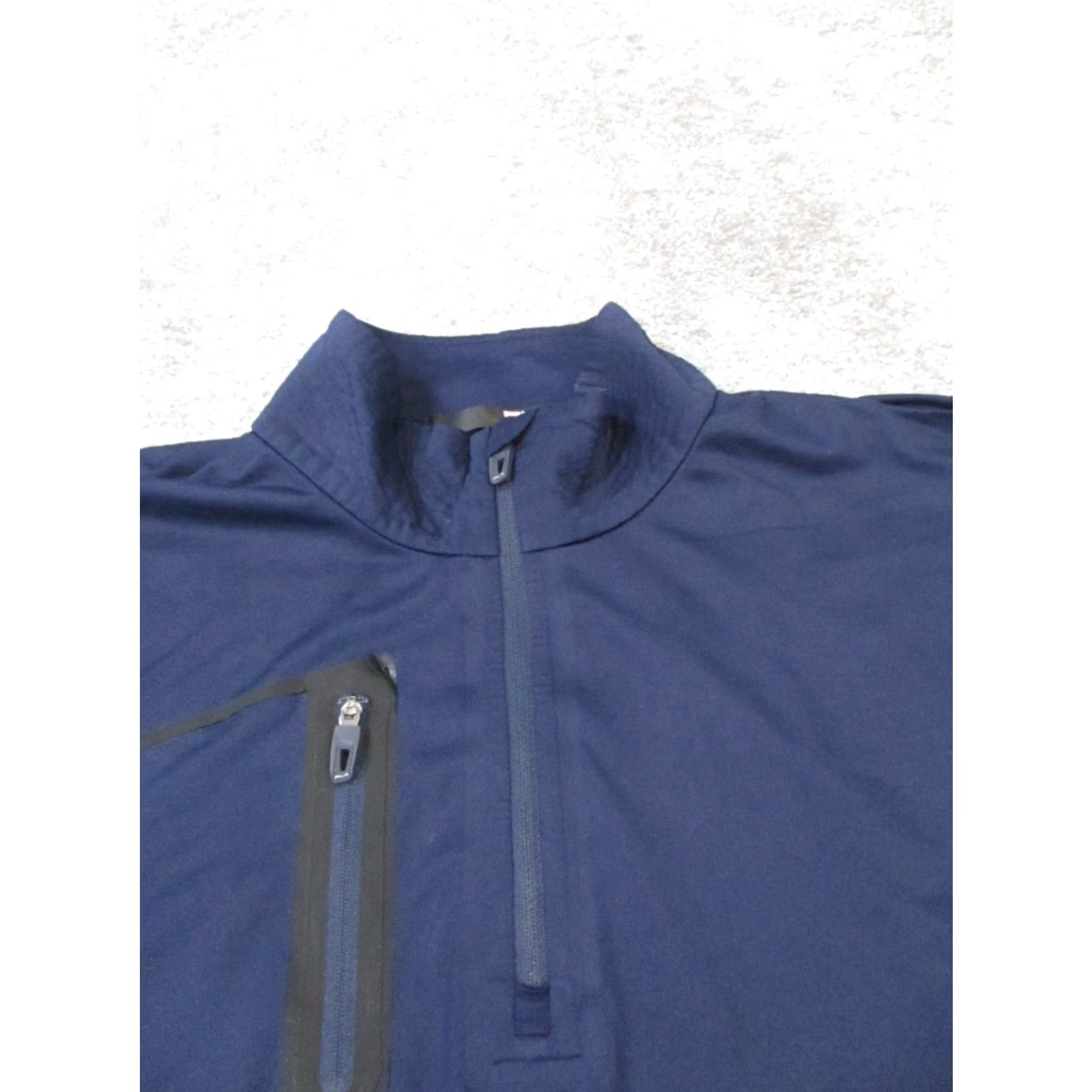 RLX Ralph Lauren RLX Ralph Lauren Sweater Mens XL Blue Golf Quarter Zip Logo Pullover Knit Mock Neck Winter Fall Spring Casual Regular Size Type: XL Size US XL / EU 56 / 4 - 2 Thumbnail