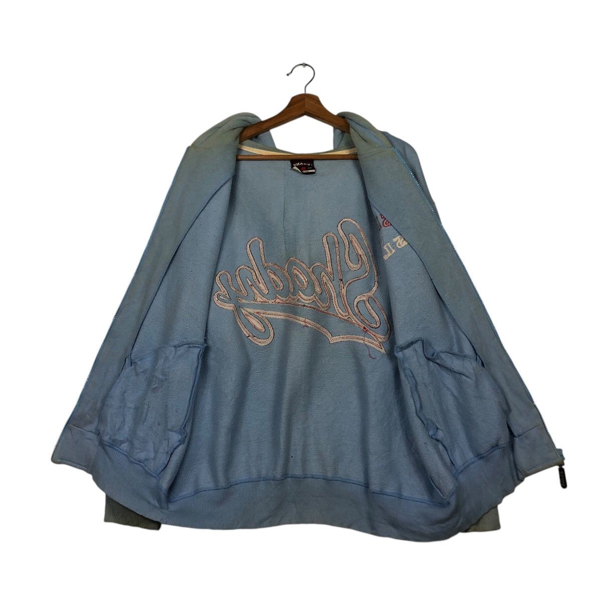 Hysteric Glamour 📌Vintage Zipper Jacket Shady Big Logo Embroidered Size US L / EU 52-54 / 3 - 15 Thumbnail
