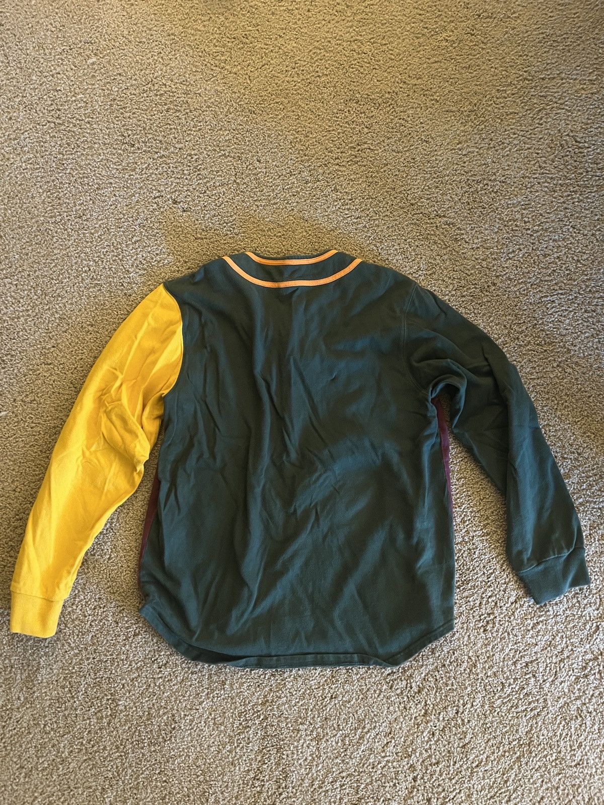 Supreme Supreme Color Blocked Baseball Shirt Size US M / EU 48-50 / 2 - 2 Thumbnail