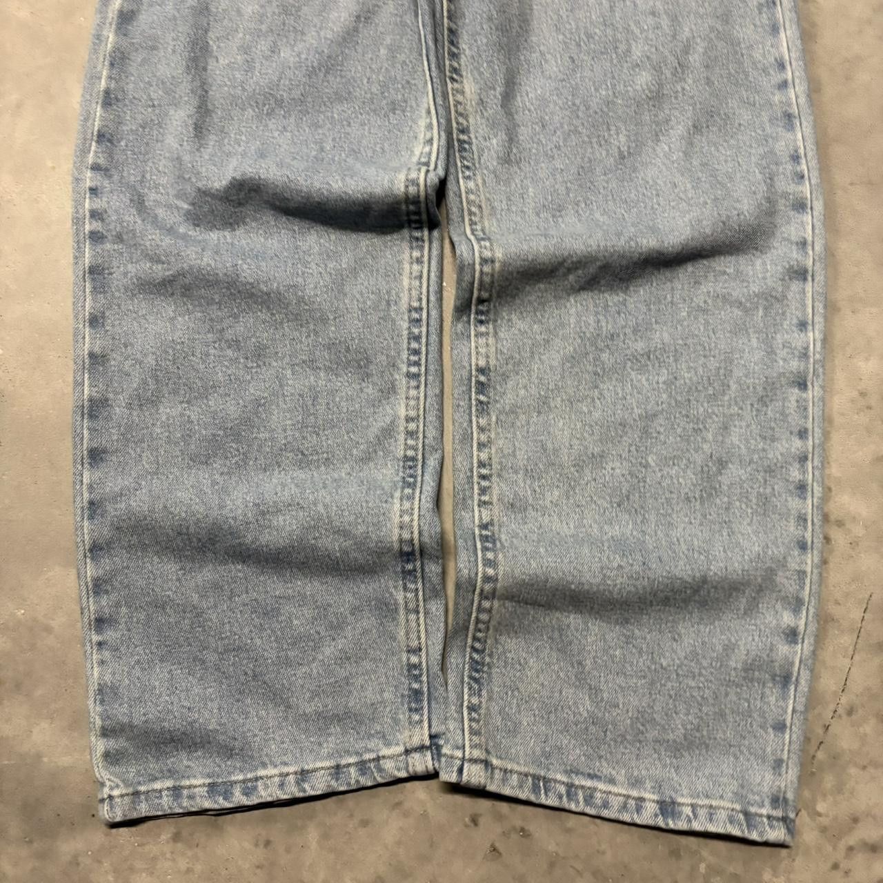 Japanese Brand × Vintage Crazy Vintage Y2K/2000s Light Wash Essential Denim Jeans! Size US 32 / EU 48 - 6 Thumbnail