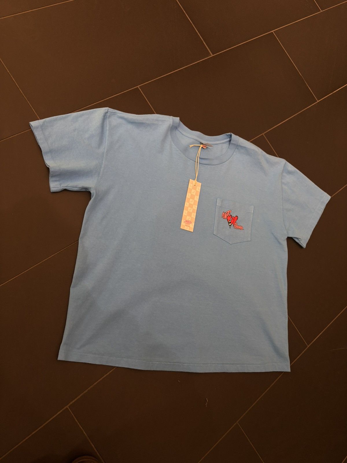 Matty Boy Matty Boy Anti Promo Tee ‘Blue’ Size US L / EU 52-54 / 3 - 1 Thumbnail