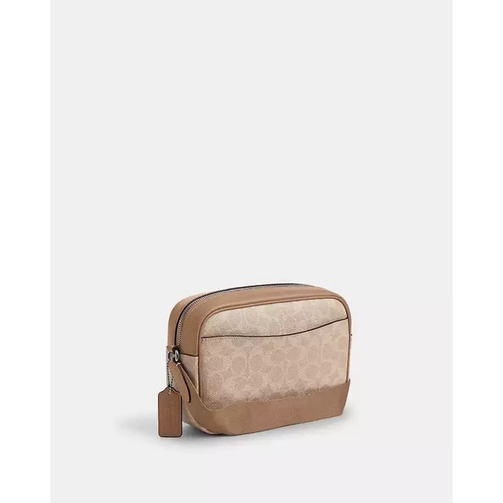Coach NWT Coach Jamie Camera Bag Canvas Stripe CZ185 Sand/Taupe Size ONE SIZE - 9 Thumbnail