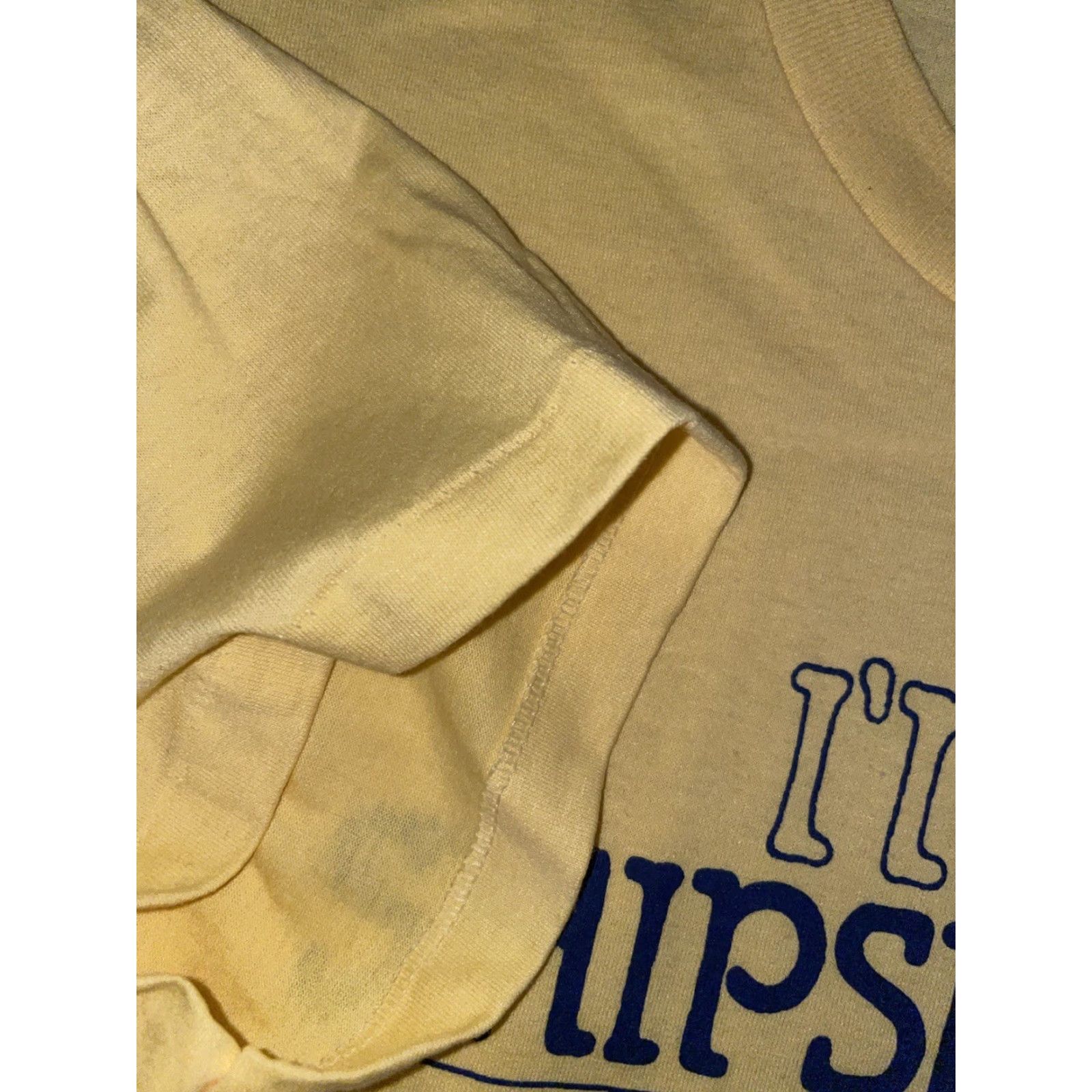 Vintage VINTAGE Royal Caribbean Shirt Men's XL Yellow Blue Single Stitch 90s Screen Stars T-Shirt Size US XL / EU 56 / 4 - 4 Thumbnail