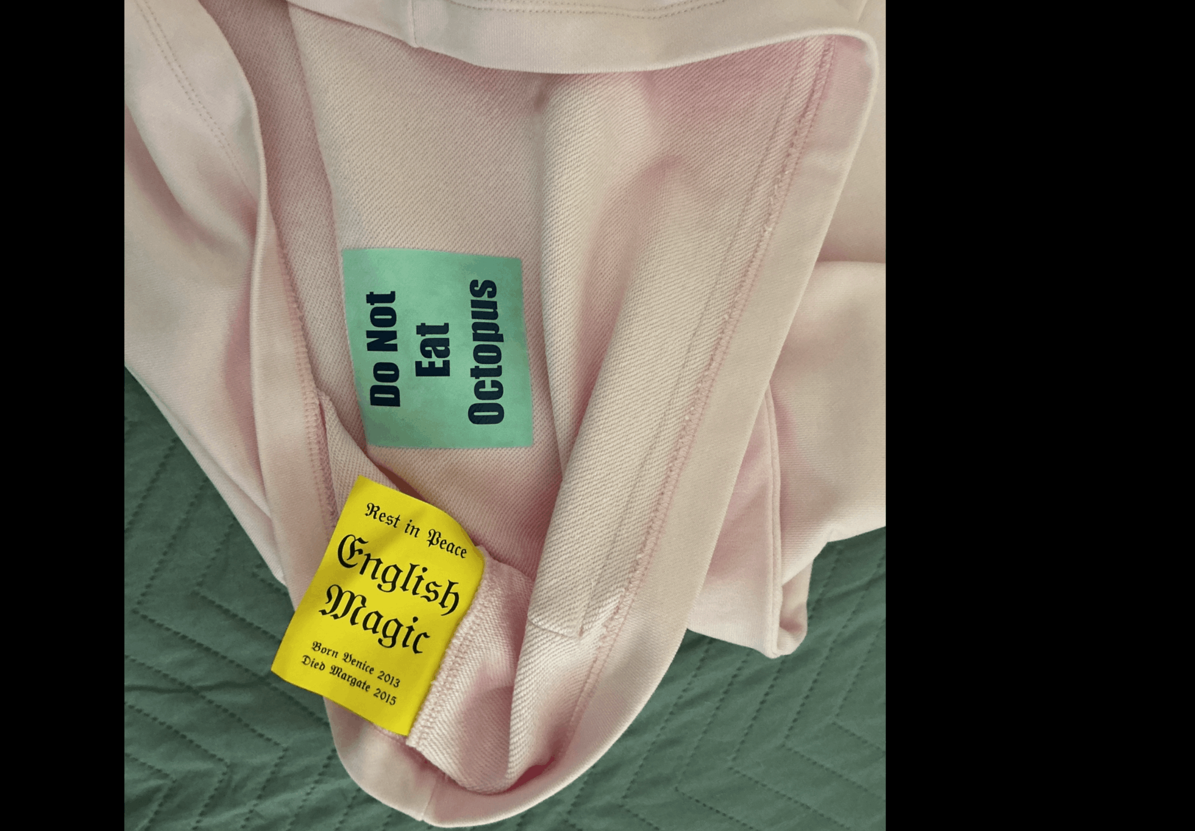 Helmut Lang Helmut Lang x Jeremy Deller Pink Hoodie – Made in Portugal Size US S / EU 44-46 / 1 - 20 Thumbnail