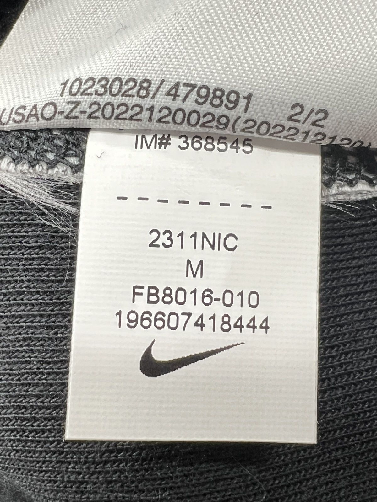 Nike Nike Sportswear Tech Fleece Knit Pullover Hoodie FB8016 010 Size US M / EU 48-50 / 2 - 4 Thumbnail
