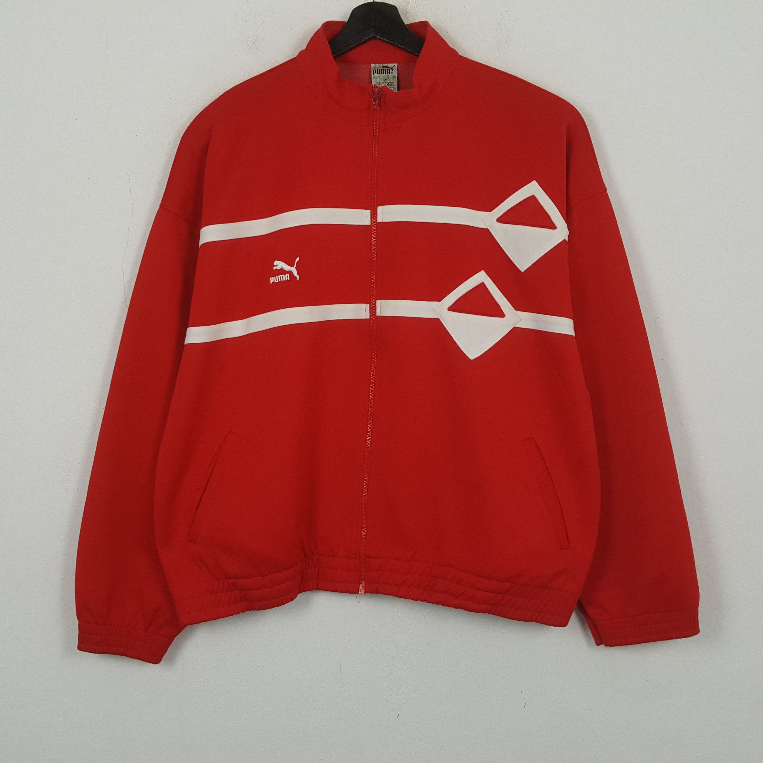 Puma Puma Sports Brand Nice Design Jacket RR23 Size US XL / EU 56 / 4 - 1 Thumbnail