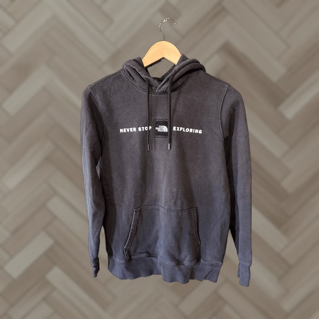 The North Face The North Face Womens Black Pullover Hooded Sweatshirt Size Small Size S / US 4 / IT 40 - 1 Thumbnail