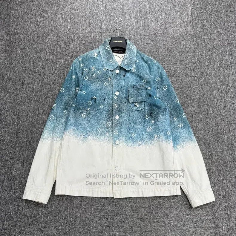 Louis Vuitton Louis Vuitton Star Gradient Denim Jacket Size US XS / EU 42 / 0 - 1 Thumbnail