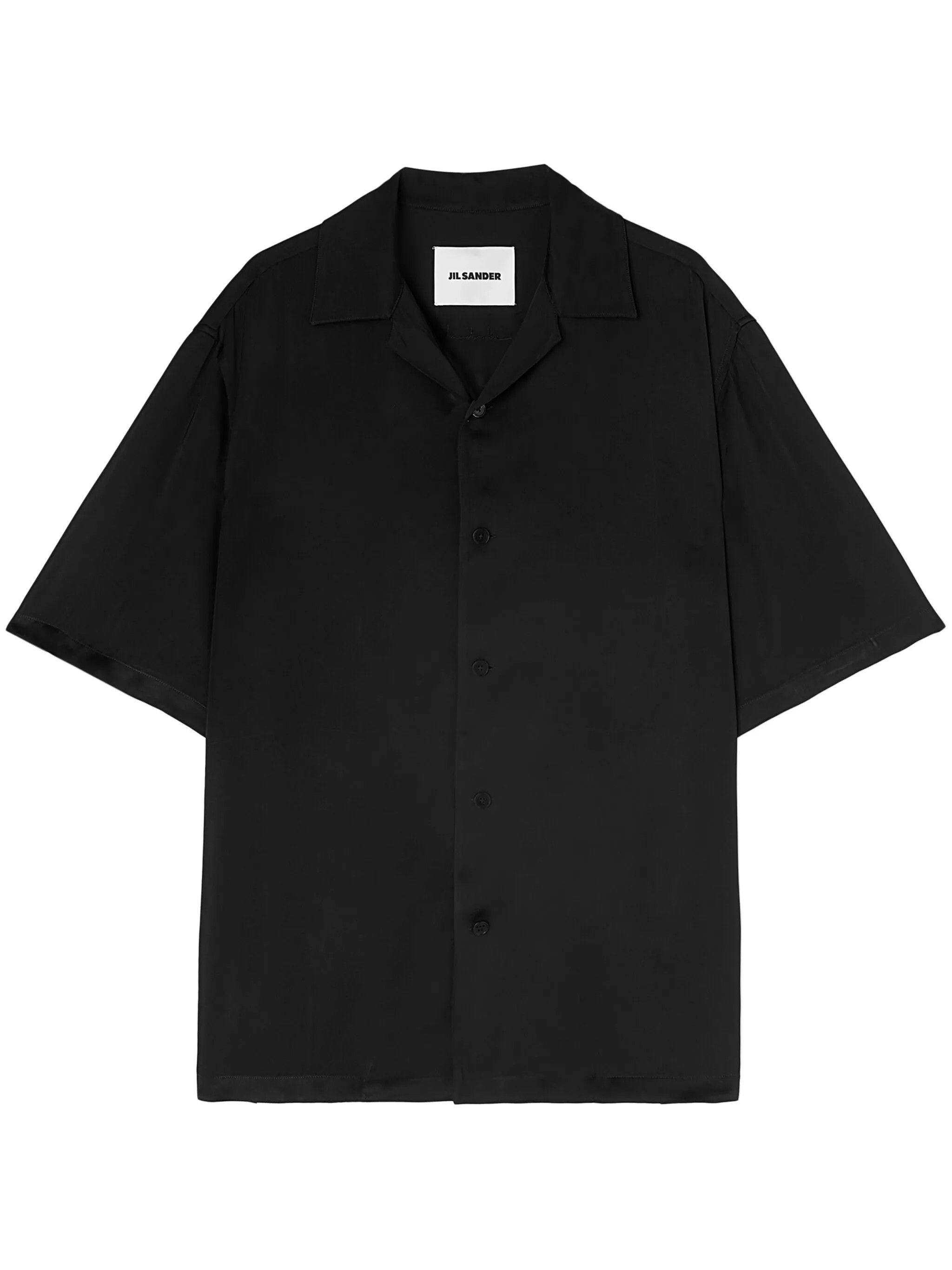 o1w1db11025 Cotton Poplin Shirt in Black