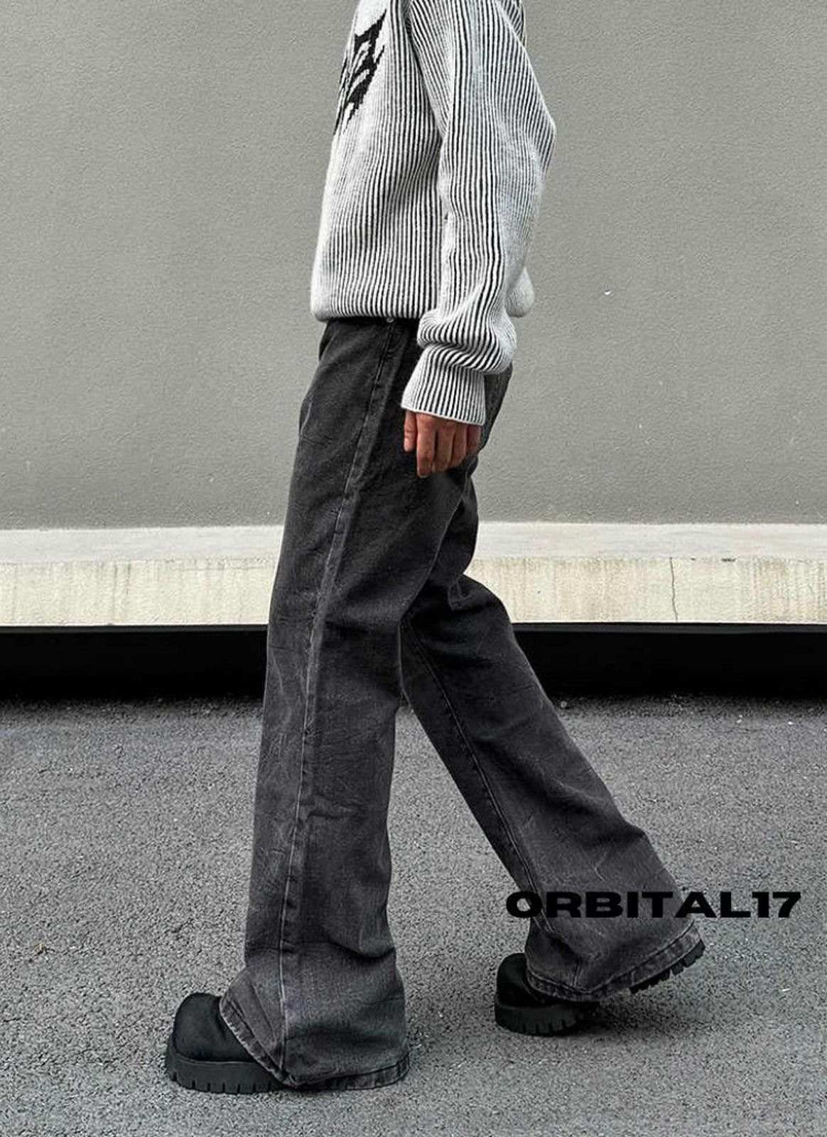 Other Washed Stacked Jeans, Flared Jeans Size US 30 / EU 46 - 4 Thumbnail