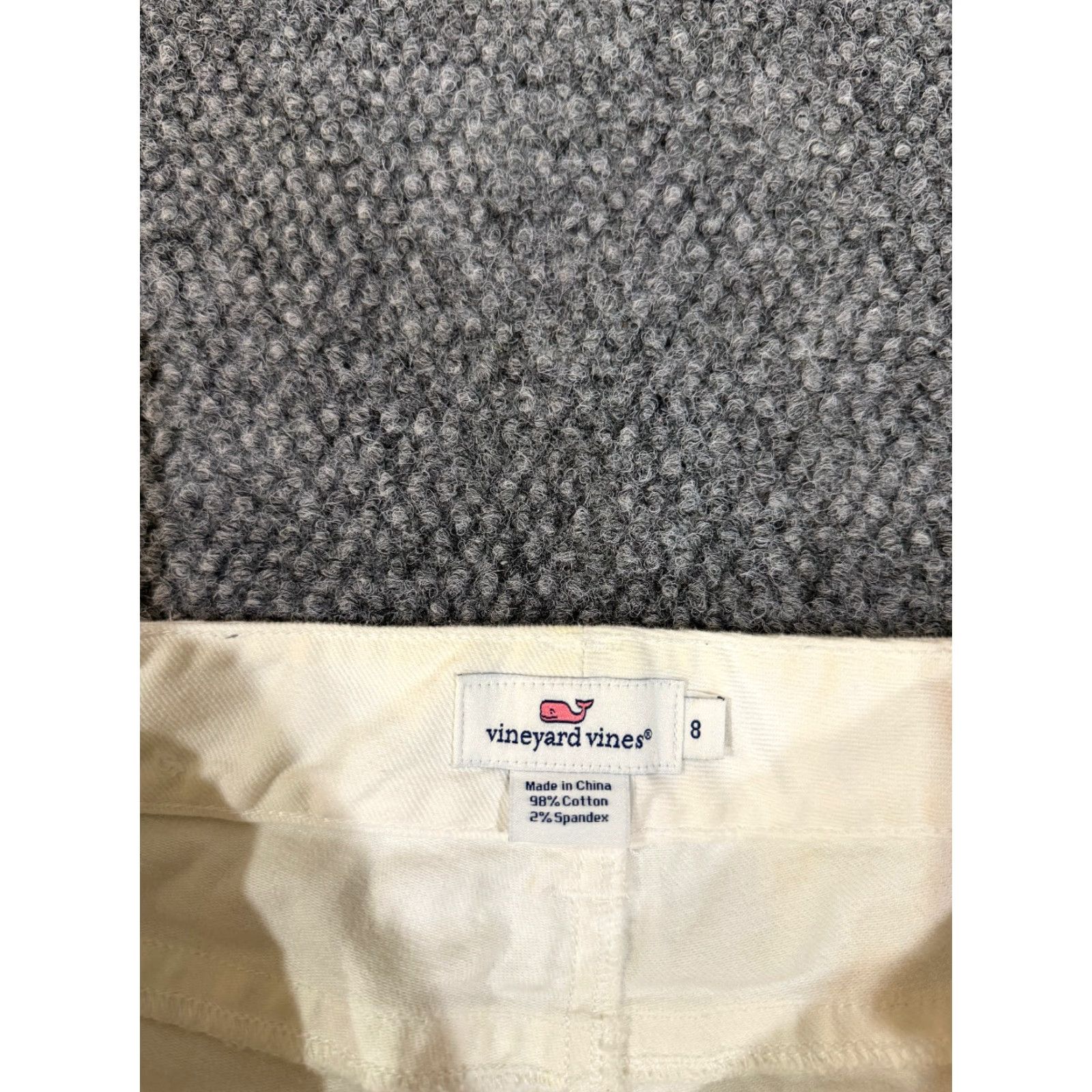 Vineyard Vines Vineyard Vines Jeans Womens 8 White Straight Leg Casual Stretch Preppy Jeans White 8 Womens Mens? Size 30" / US 8 / IT 44 - 7 Thumbnail