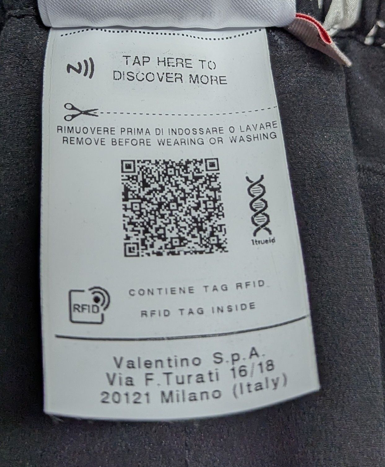 Valentino Valentino Logo Cotton Bermuda Shorts Black/White 48 US 32 Size US 32 / EU 48 - 5 Thumbnail