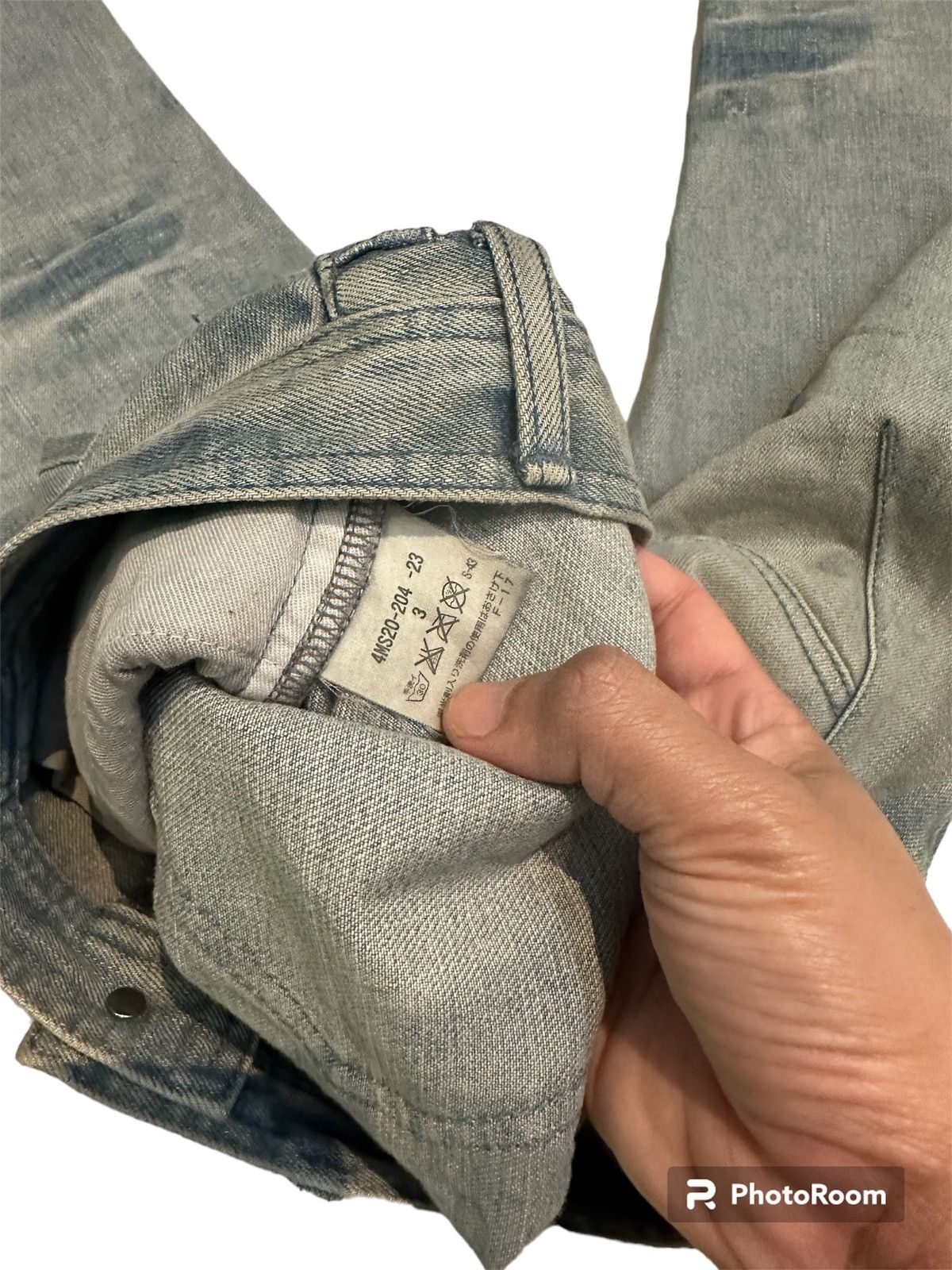 Black Barrett × Designer × Neil Barrett neil barrett jeans made in japan Size US 33 - 8 Thumbnail