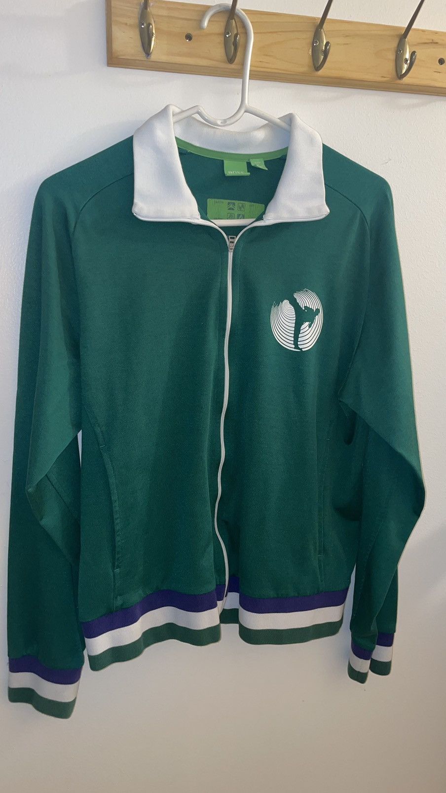 Hugo Boss Rare Hugo Boss Karate Zip-Up Jacket Size US M / EU 48-50 / 2 - 1 Thumbnail