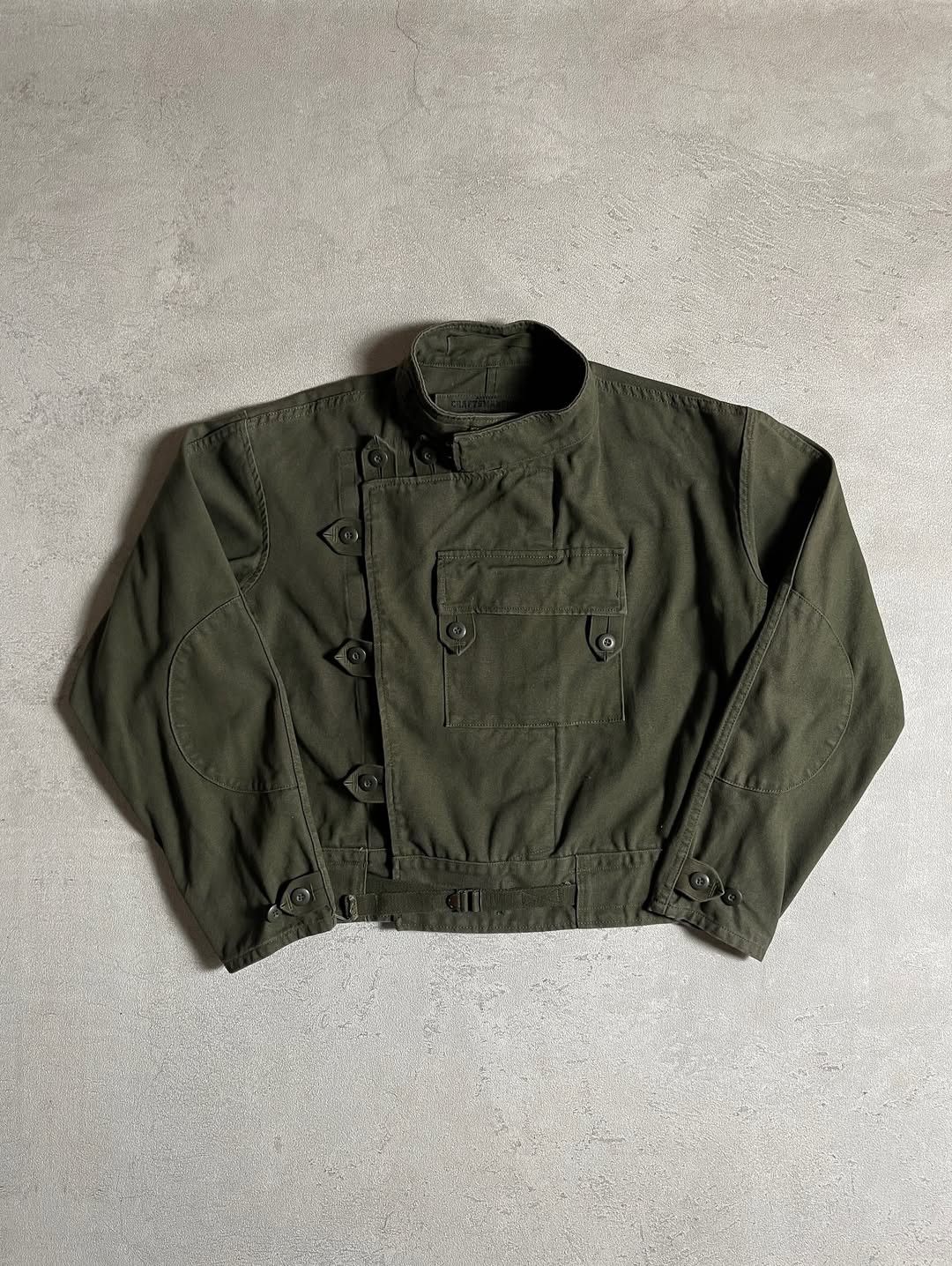 Vintage Vtg Artisan Craftsmanship Utility Tactical Military Jacket Size US L / EU 52-54 / 3 - 1 Thumbnail