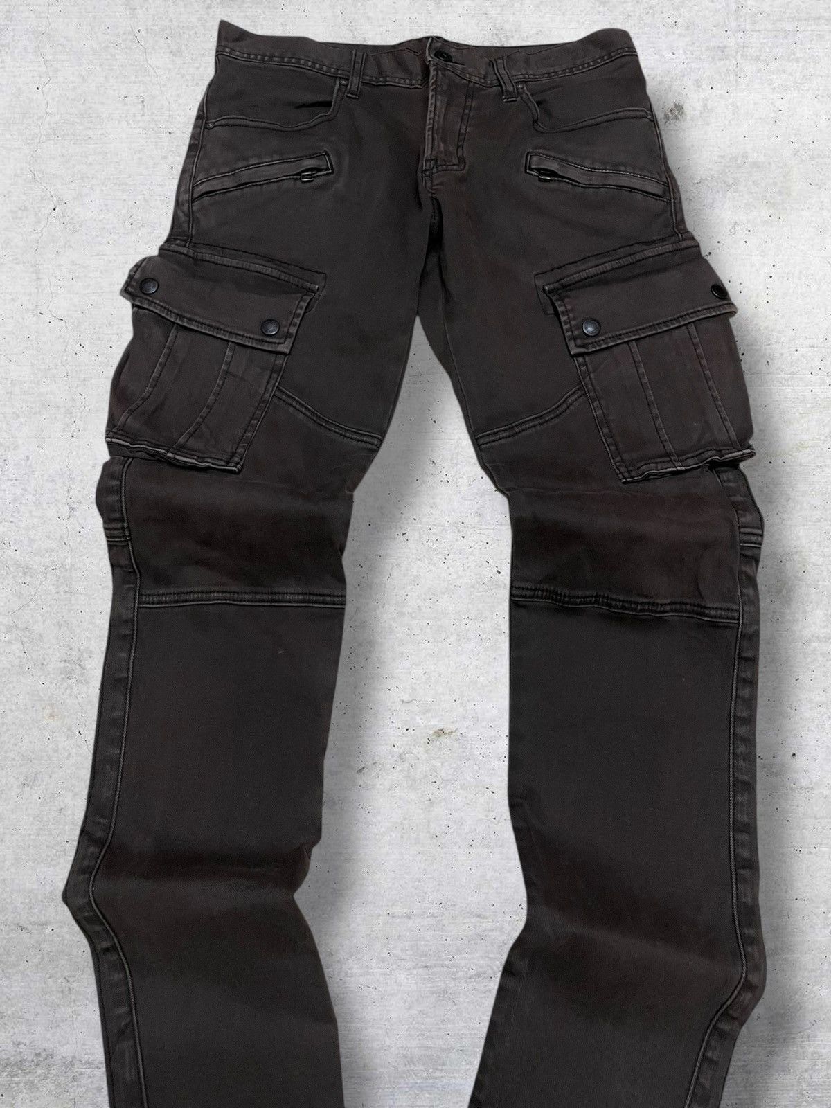 Tete Homme VINTAGE TETE HOMME 90S JAPAN DESIGNER UTILITY TACTICAL CARGO Size US 30 / EU 46 - 4 Thumbnail