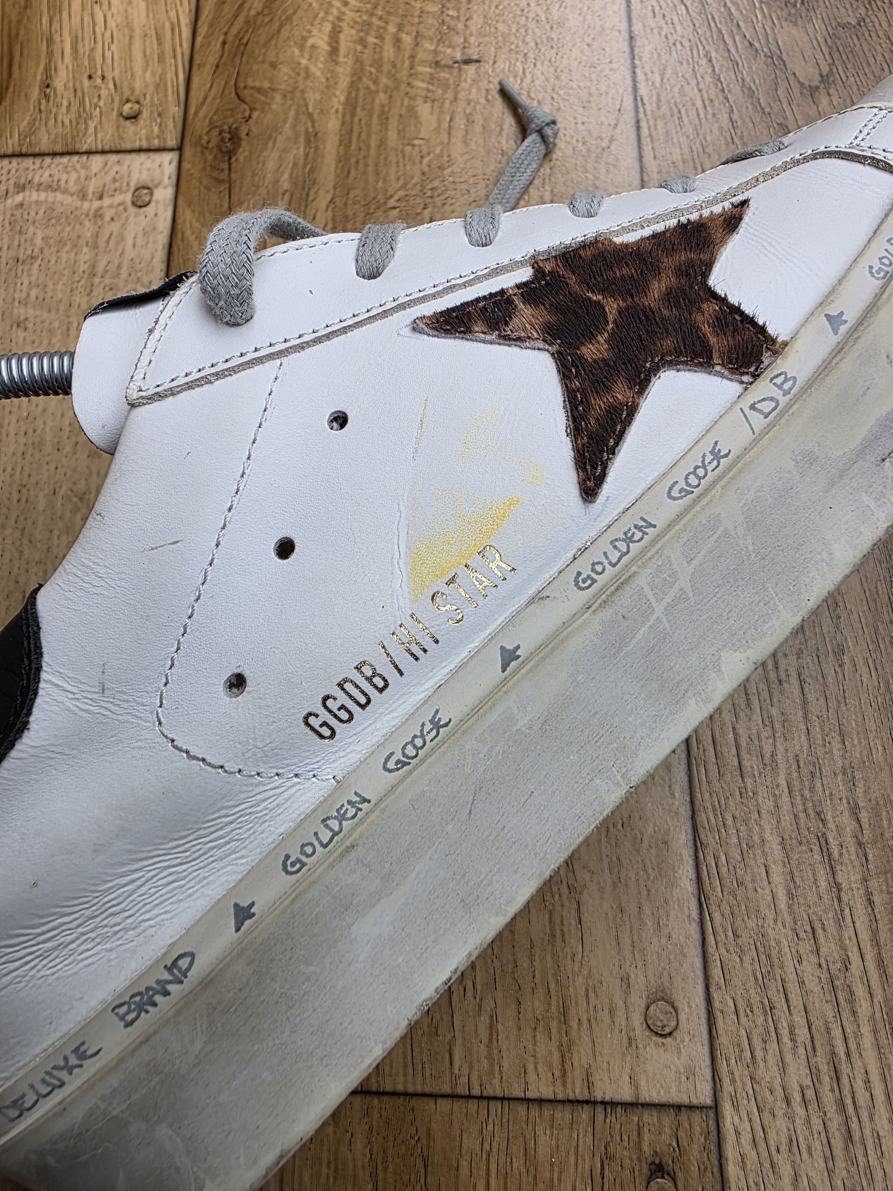 Golden Goose Golden Goose Hi Star Sneakers Size US 6 / EU 39 - 9 Thumbnail