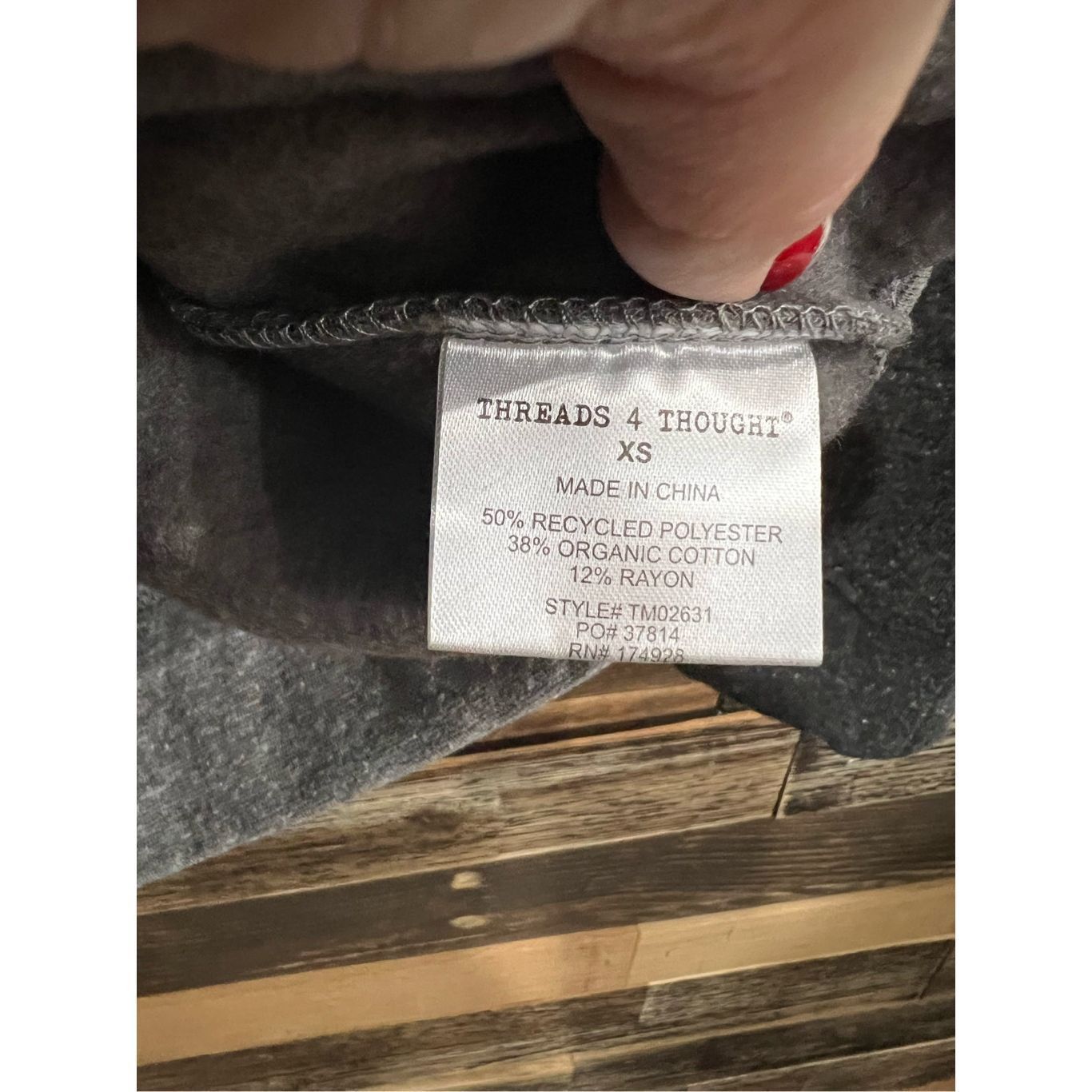 Threads 4 Thought Threads 4 Thought NWT TRIBLEND RAGLAN COLORBLOCK ZIP FLEECE Size US XS / EU 42 / 0 - 7 Thumbnail