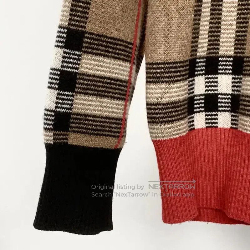 Burberry Burberry Color-Blocked Wool Men’s Knit Sweater. Size US S / EU 44-46 / 1 - 3 Thumbnail