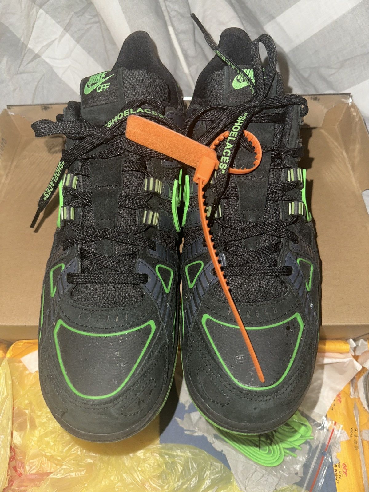 Nike × Off-White Nike Air Rubber Dunk / OW Size US 11.5 / EU 44-45 - 2 Thumbnail