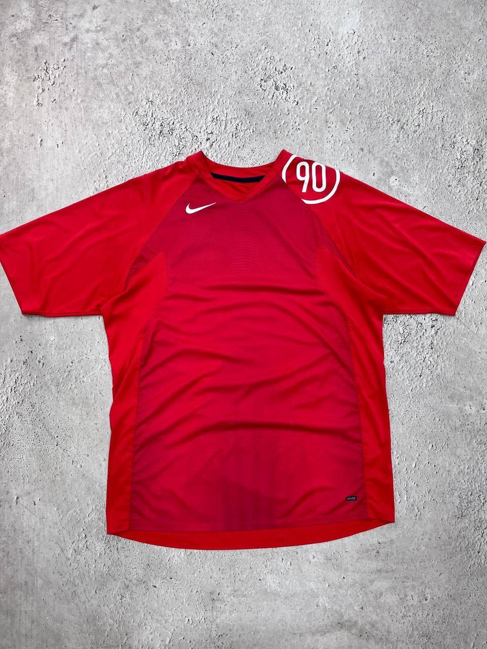 Nike × Vintage Vintage Nike Total 90 Soccer Jersey T-Shirt Y2K Big Logo Size US M / EU 48-50 / 2 - 1 Thumbnail