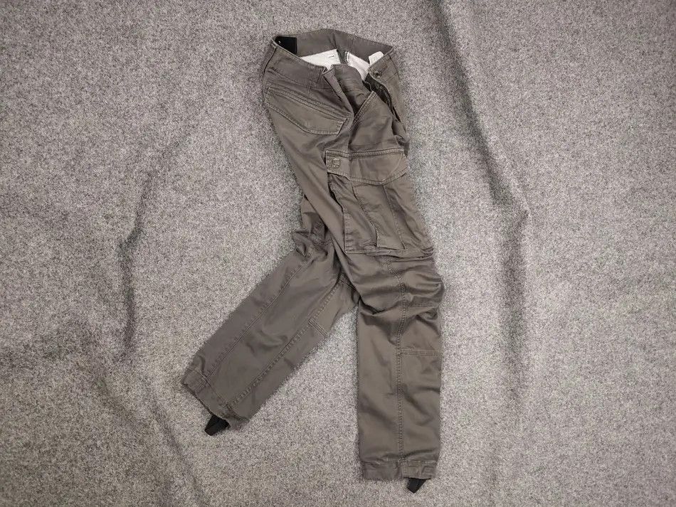 G-Star Vintage g-star raw rovic zip 3d straight tapered cargo Pants Size US 31 - 1 Thumbnail