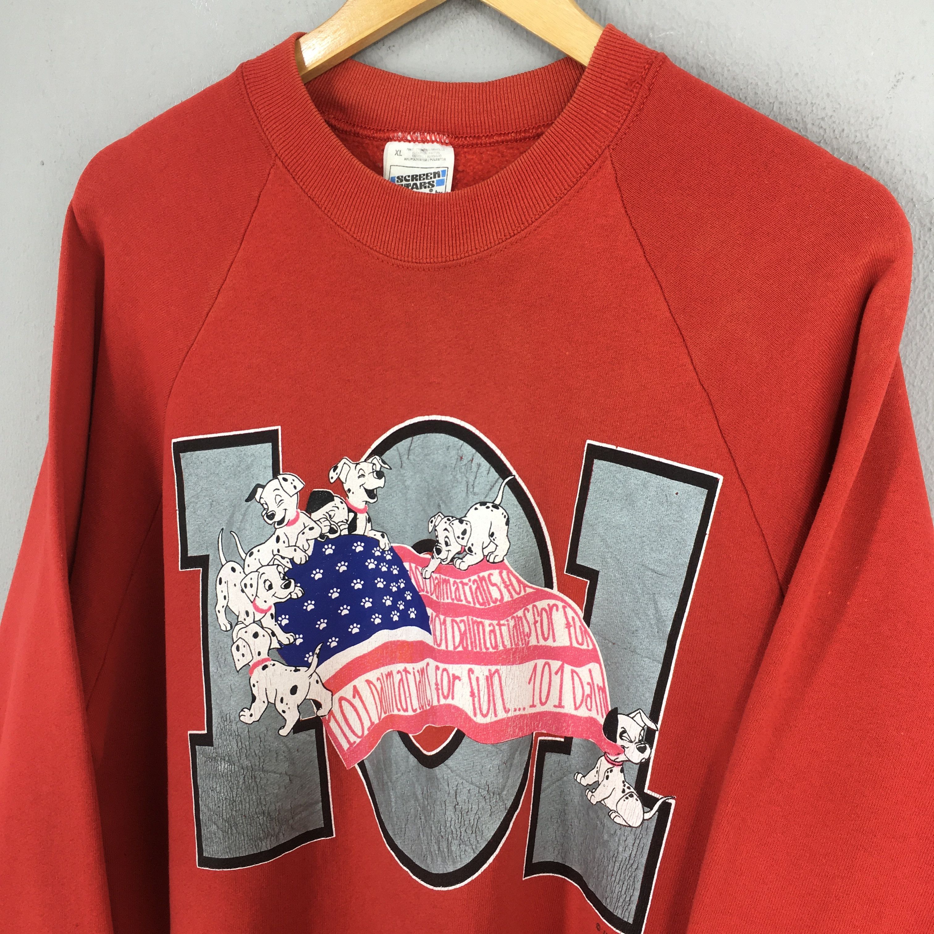 Other Vintage 101 Dalmatians Dog Cartoon Sweatshirt XLarge Size US XL / EU 56 / 4 - 3 Thumbnail
