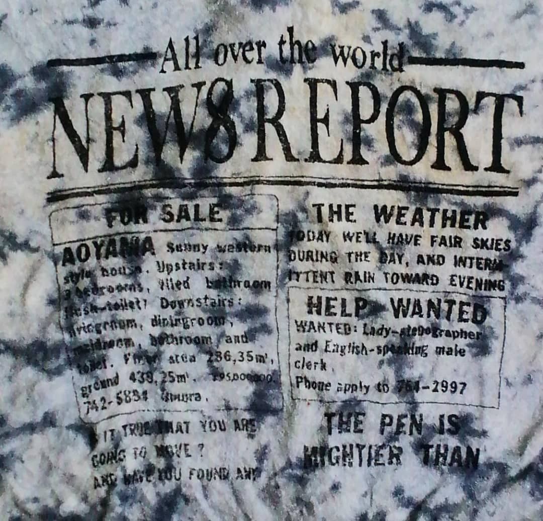 Other distress NEAT AVERA Crew Neck Women Sweatshirt news report Size US XL / EU 56 / 4 - 3 Thumbnail