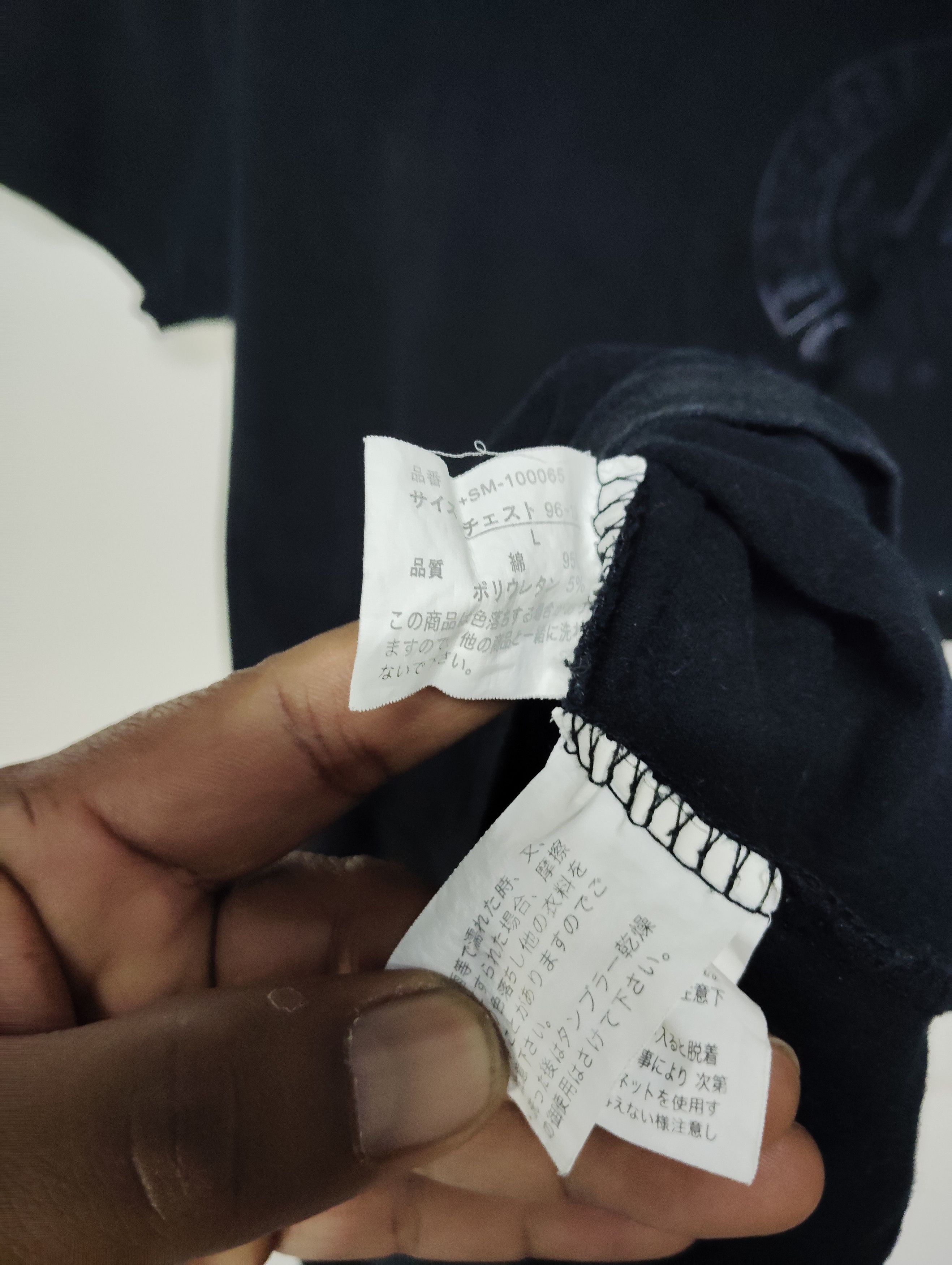 Japanese Brand × Vintage Defective Struct all black Size US M / EU 48-50 / 2 - 8 Thumbnail