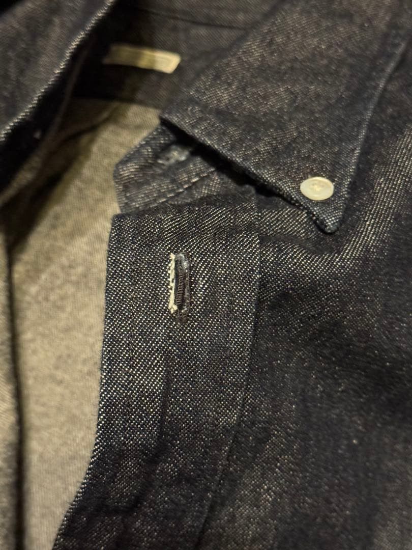 A.PRESSE Denim Button Up Shirt Size US L / EU 52-54 / 3 - 4 Thumbnail
