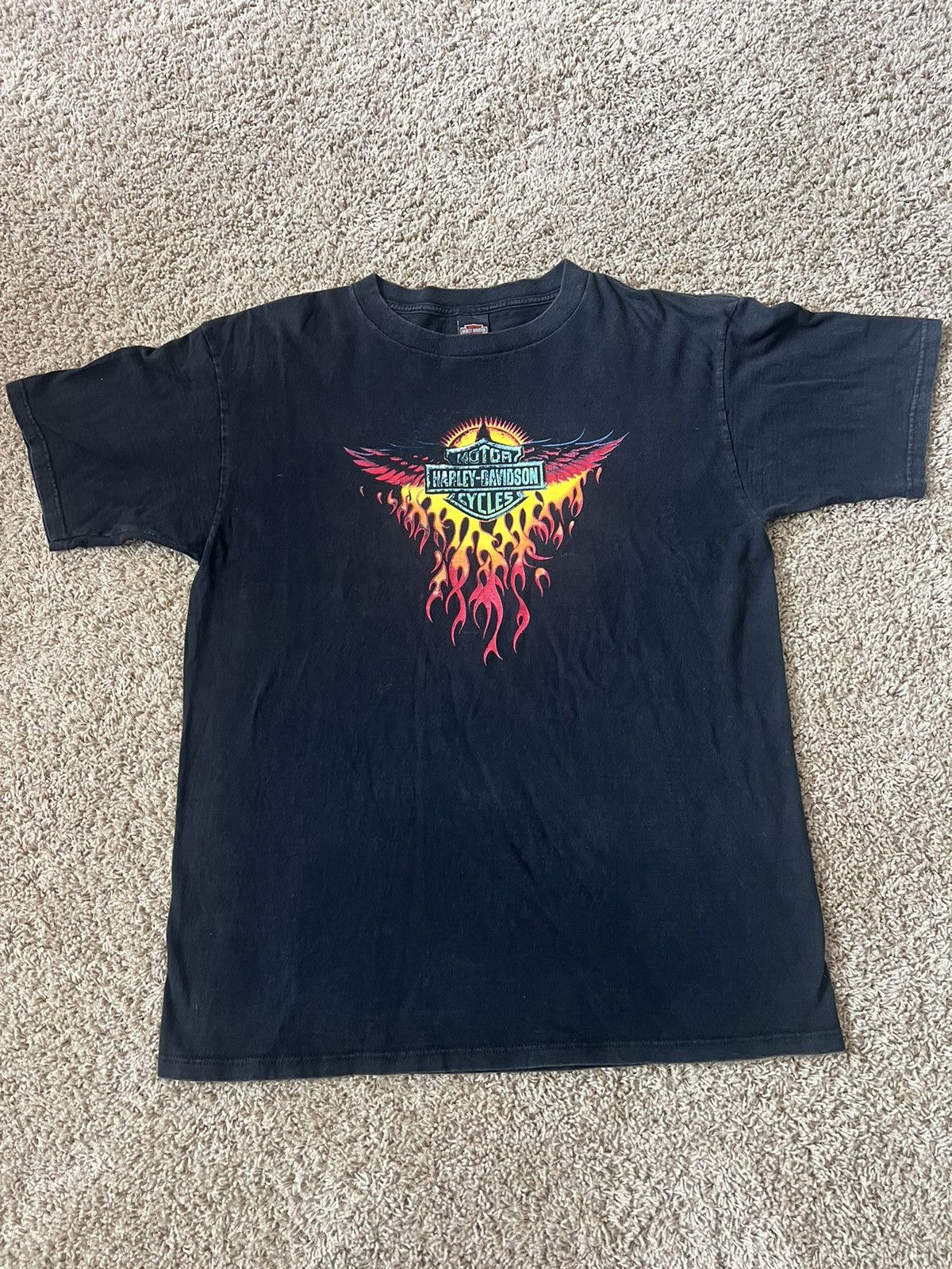 Harley Davidson Harley Davidson Flame shirt aspen colorado Size US XL / EU 56 / 4 - 1 Thumbnail