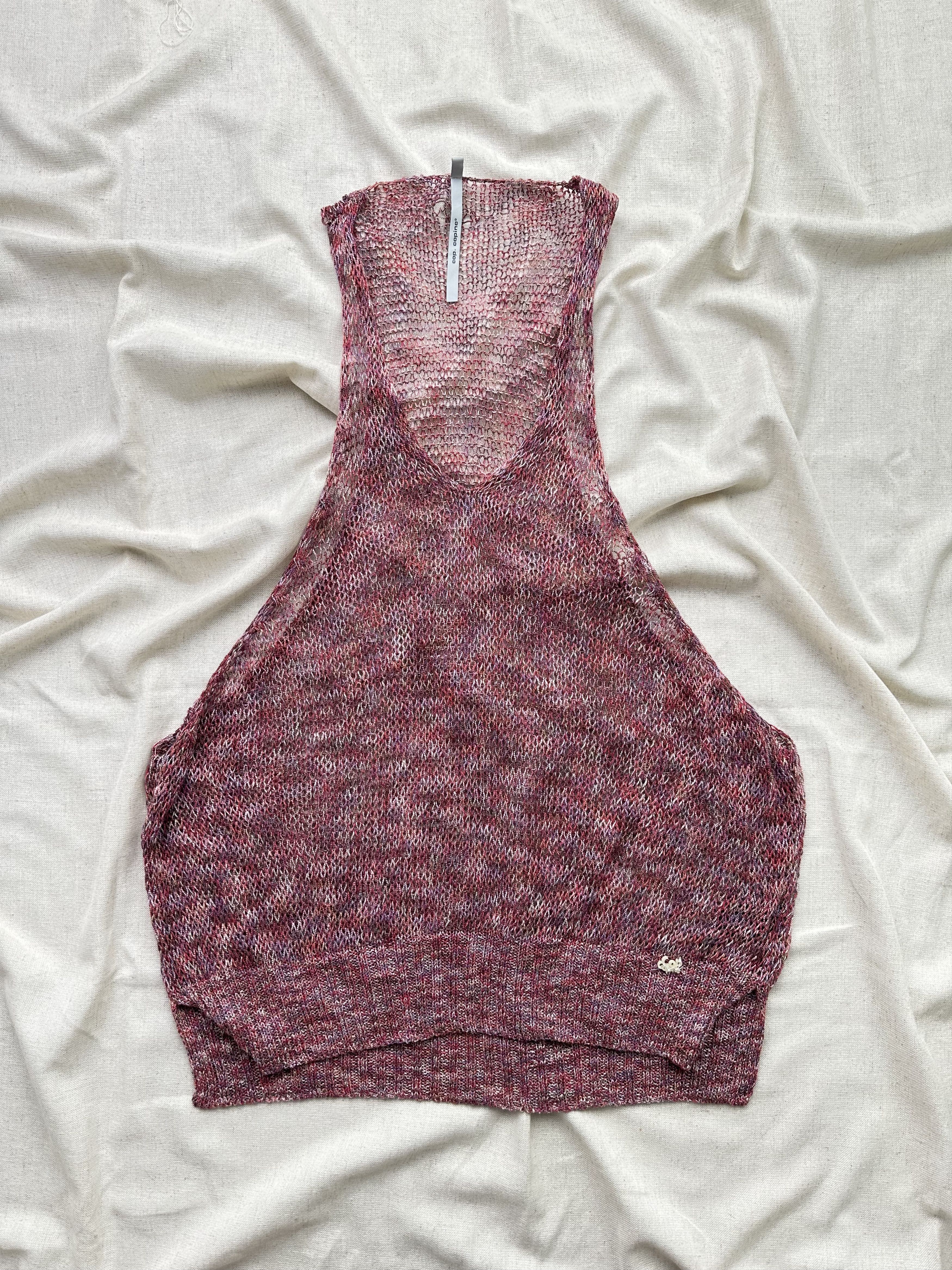 Cop Copine Cop Copine Knit Mesh Tank Top Size M / US 6-8 / IT 42-44 - 1 Thumbnail