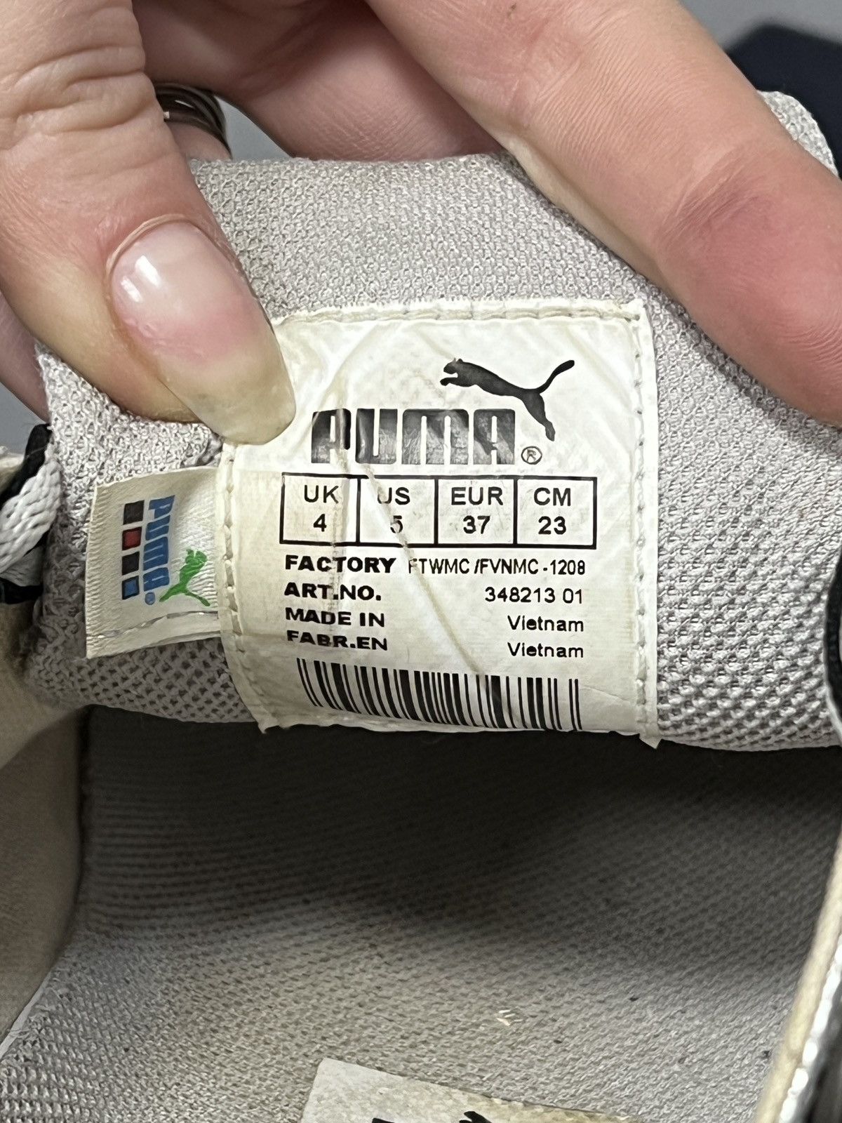 Puma Puma x Mihara Yasuhiro MY-41 2000s Metallic Silver Shoes Y2K Size US 7 / IT 37 - 12 Thumbnail