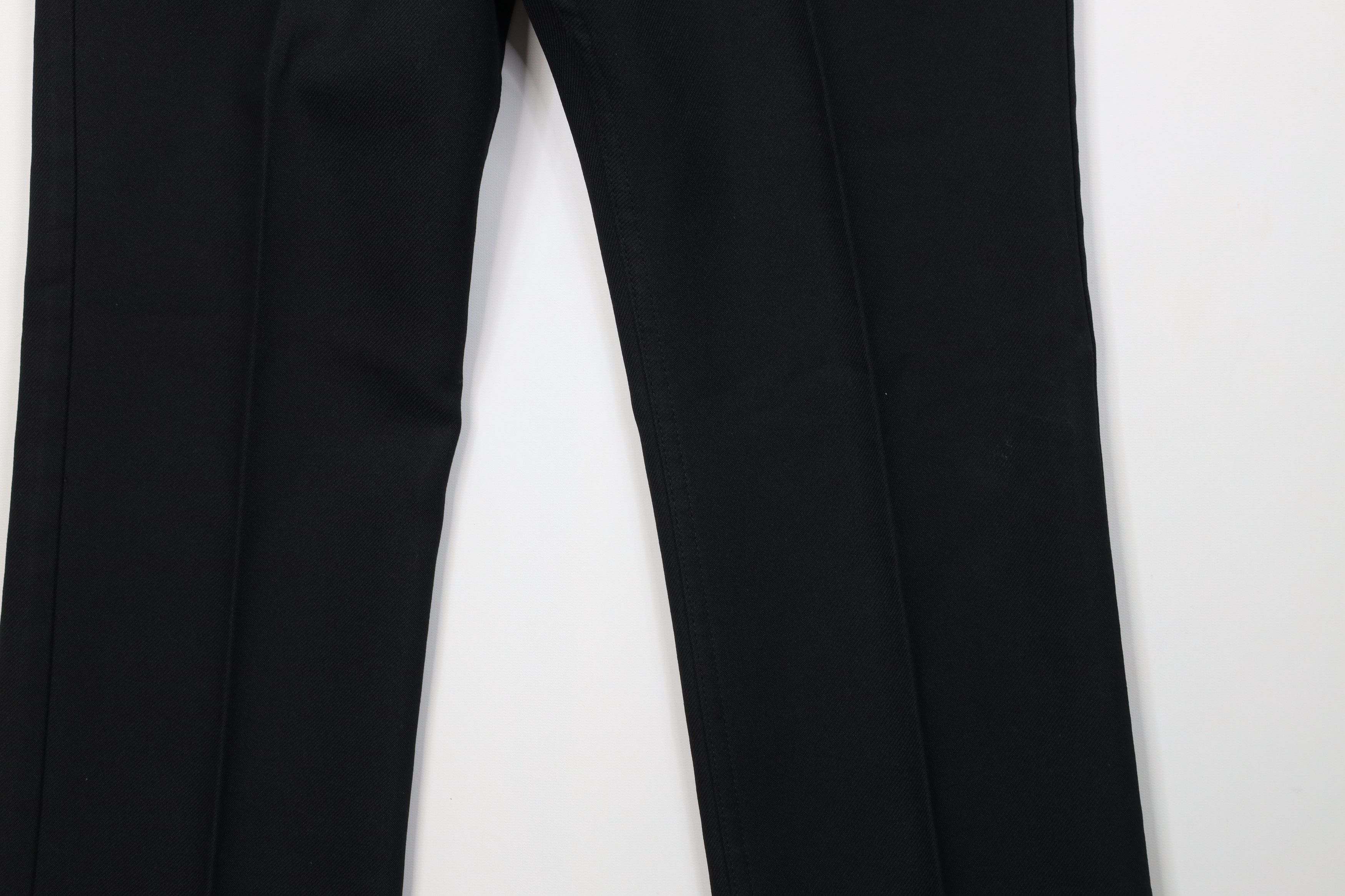 Levi's Vintage 90s Levis Flared Wide Leg Chino Pants Black USA Size US 34 / EU 50 - 4 Thumbnail