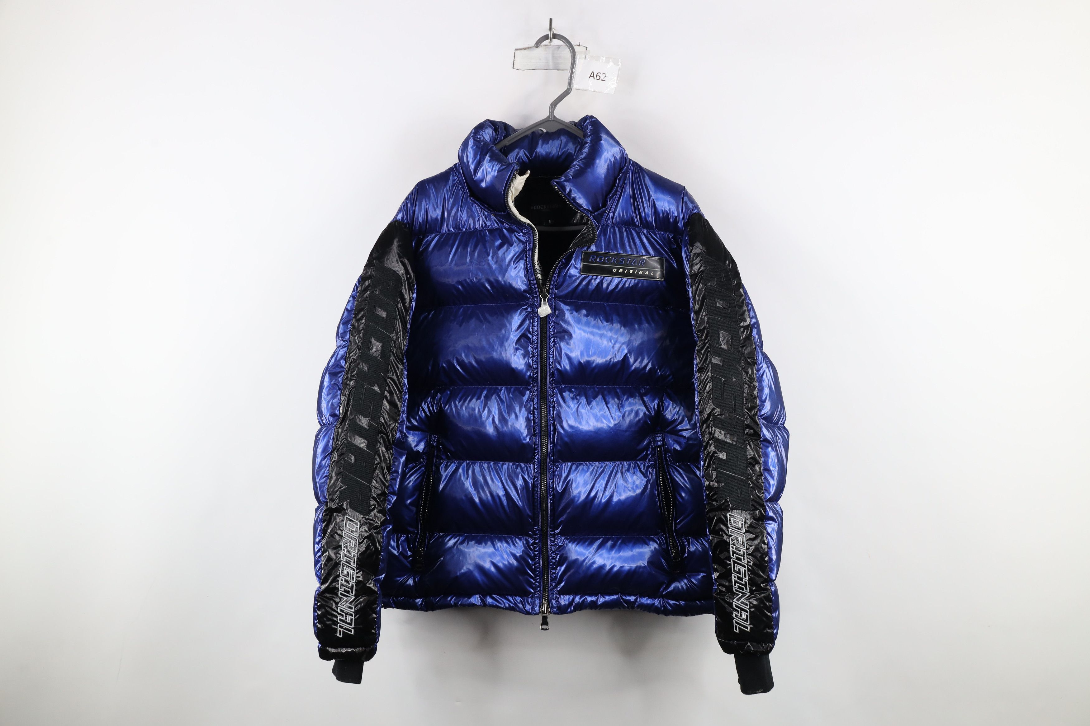 Vintage Vintage Y2K Rockstar Original Streetwear Space Puffer Jacket Size US L / EU 52-54 / 3 - 1 Thumbnail