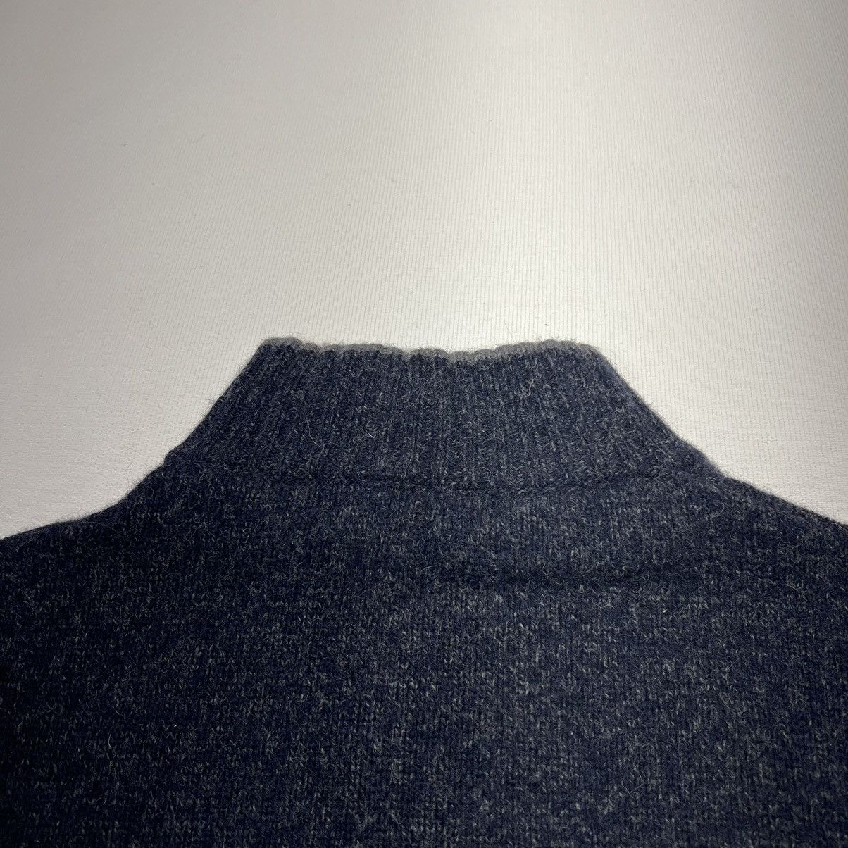 Daniele Blasi × Designer Daniele Blasi Sweater Blue 1/4 Zip Pullover Knit Italy Size US XL / EU 56 / 4 - 13 Thumbnail