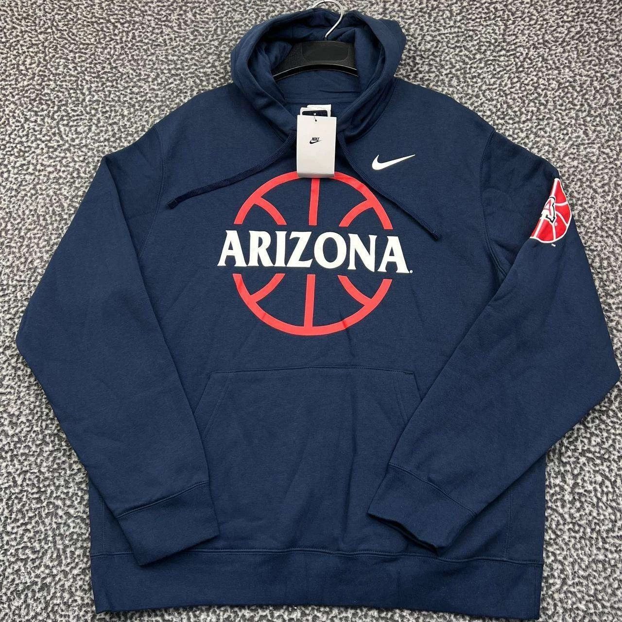 Nike Nike Hoodie Men Blue Arizona Wildcats NCAA Pullover New L Size US L / EU 52-54 / 3 - 1 Thumbnail