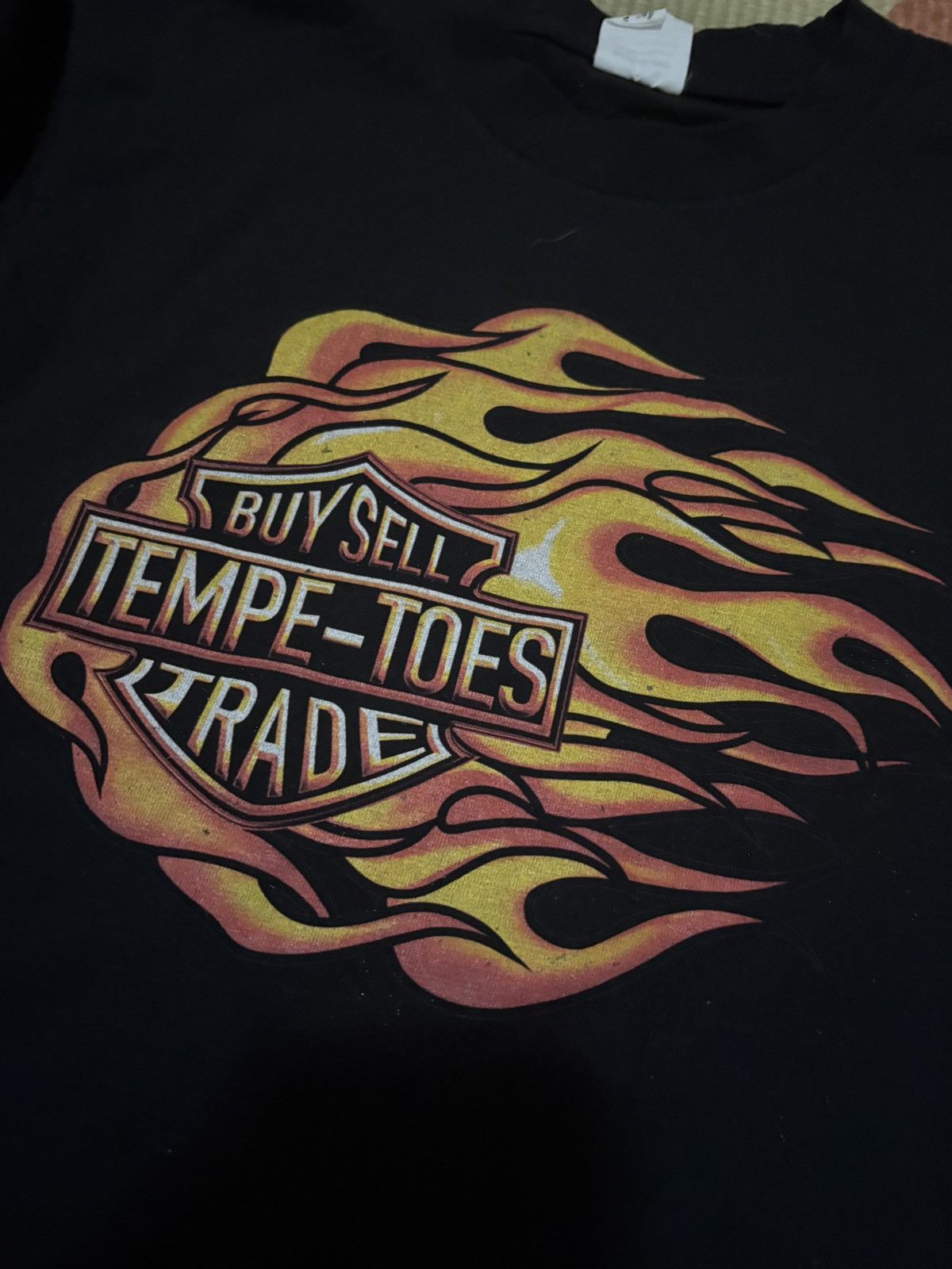 Other Tempe Toes Harley Tee Size Small Black Size US S / EU 44-46 / 1 - 2 Thumbnail