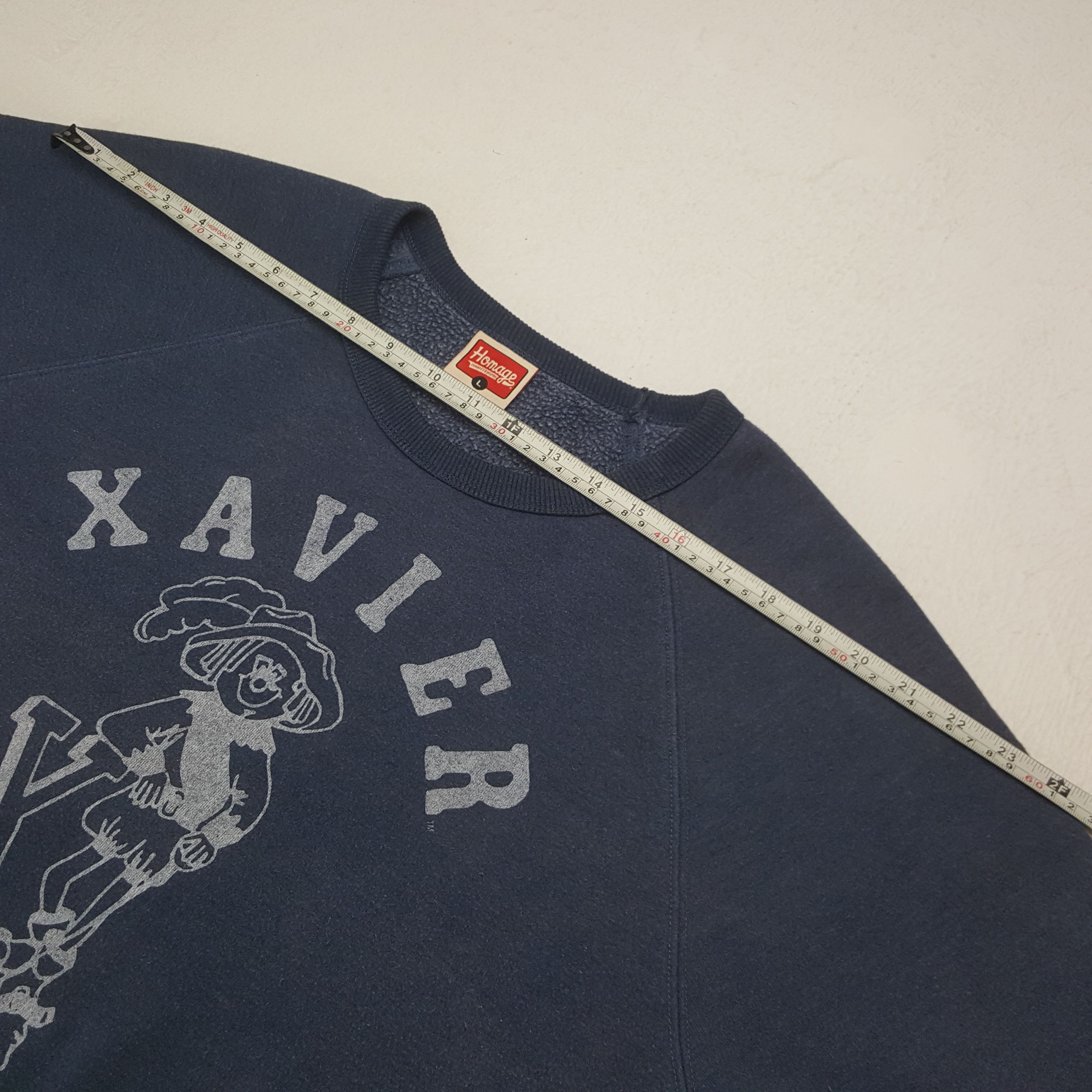 Homage × Vintage × Xavier Vintage Xavier Sweatshirt Size US L / EU 52-54 / 3 - 5 Thumbnail