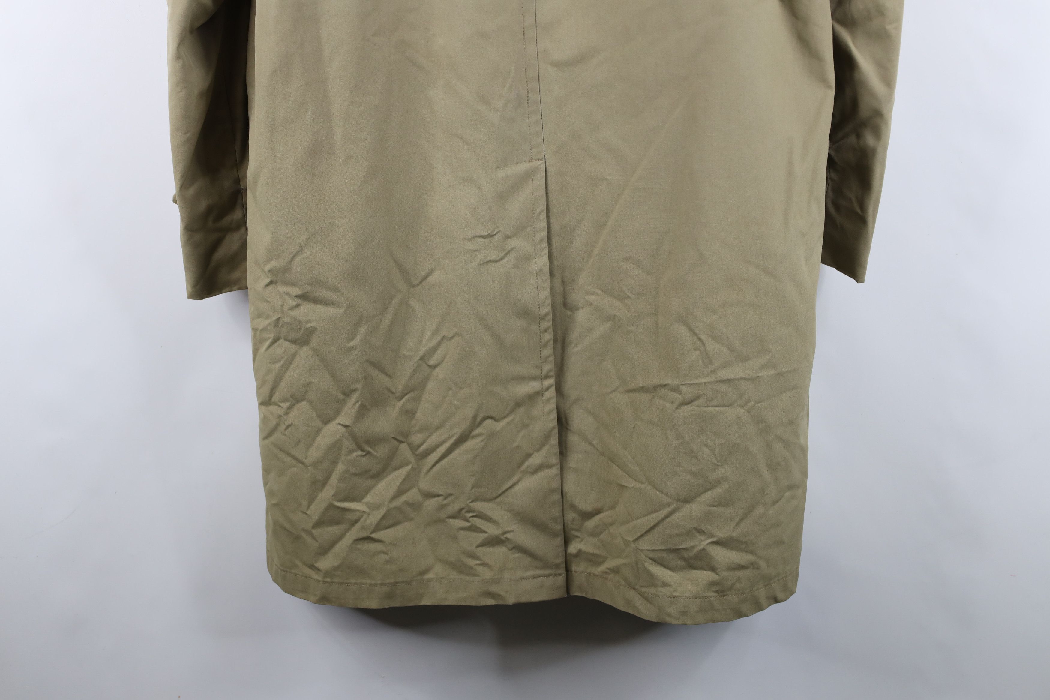 Vintage Vintage 70s Streetwear Collared Trench Coat Jacket USA Size US L / EU 52-54 / 3 - 18 Thumbnail