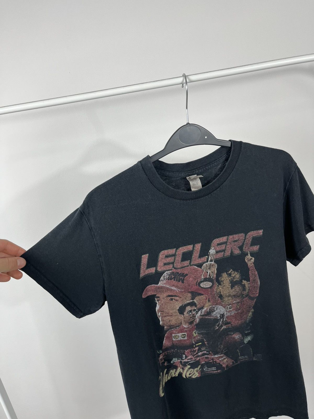 Other Charles Leclerc Formula 1 vintage style graphic tee black Size US S / EU 44-46 / 1 - 10 Thumbnail