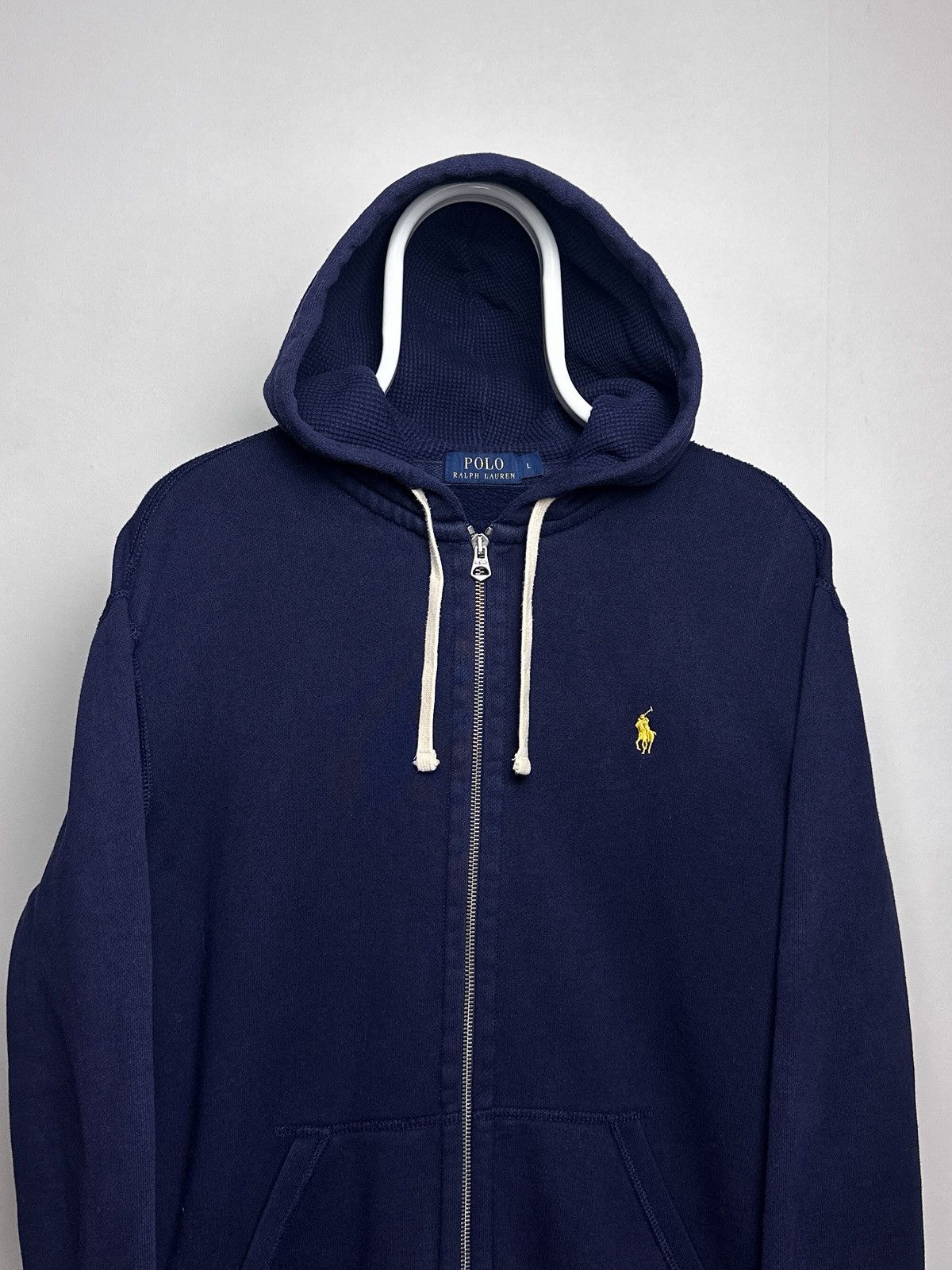 Polo Ralph Lauren Polo Ralph Lauren Zip Up Hoodie Y2K Size L Size US L / EU 52-54 / 3 - 2 Thumbnail