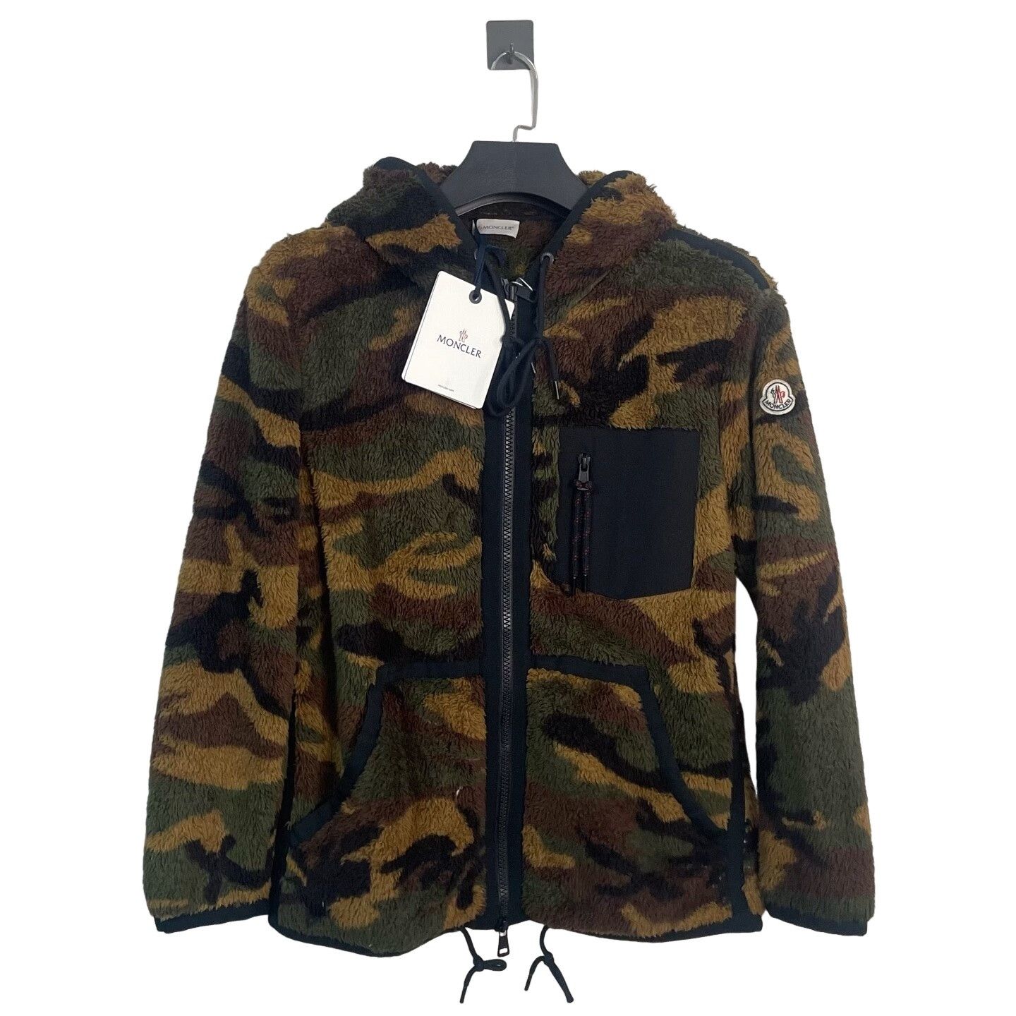 Moncler Moncler Camo Fleece Jacket Size XL Size US XL / EU 56 / 4 - 1 Thumbnail