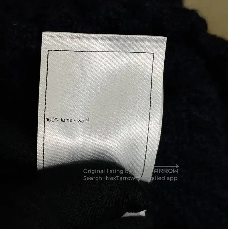 Chanel Chanel Women's Navy Wool Long Sleeve Pullover . Size S / US 4 / IT 40 - 9 Thumbnail